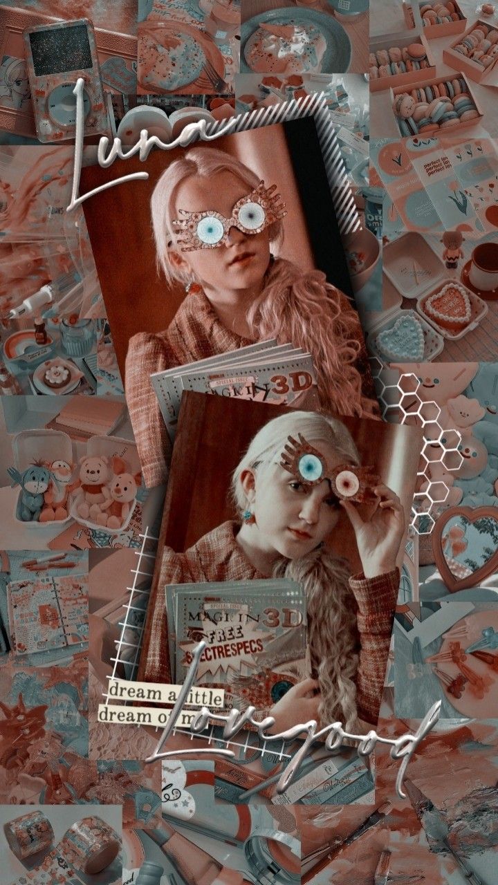Luna Lovegood wall. Wallpaper harry