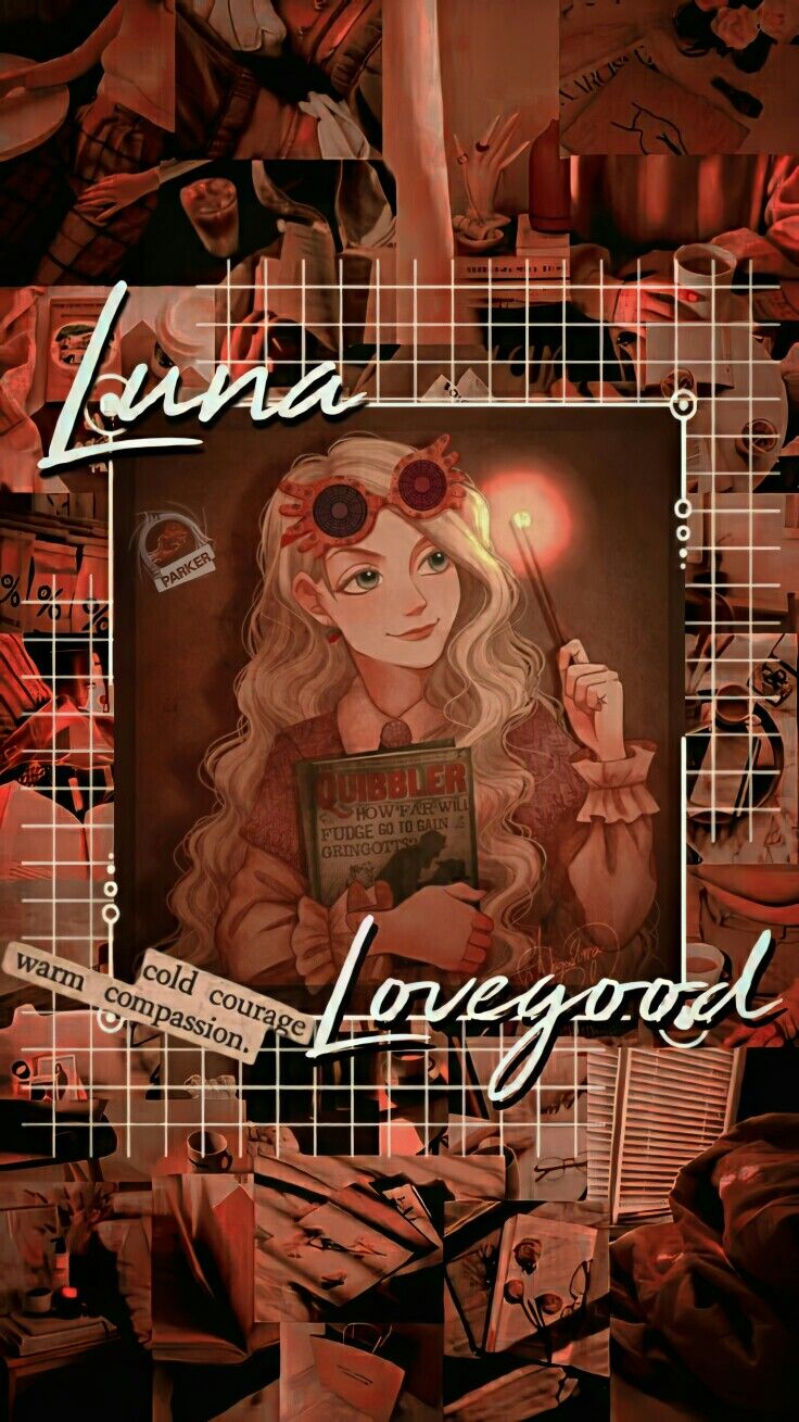 Luna Lovegood. Harry potter anime