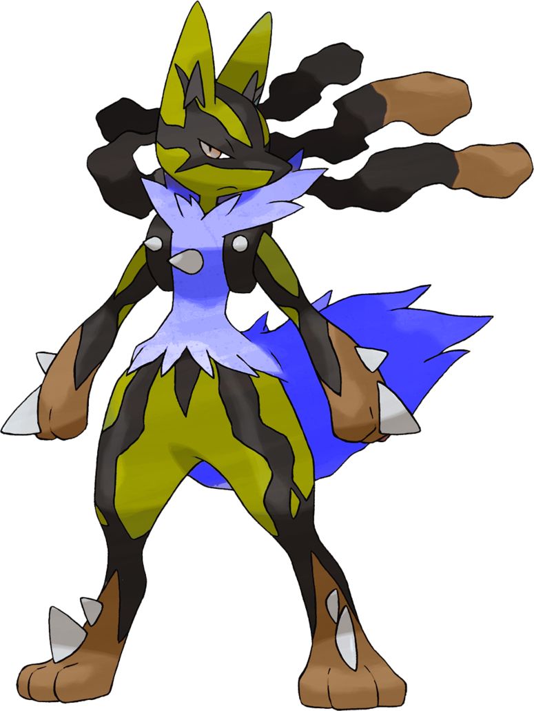 Shiny mega lucario Cool pokemon