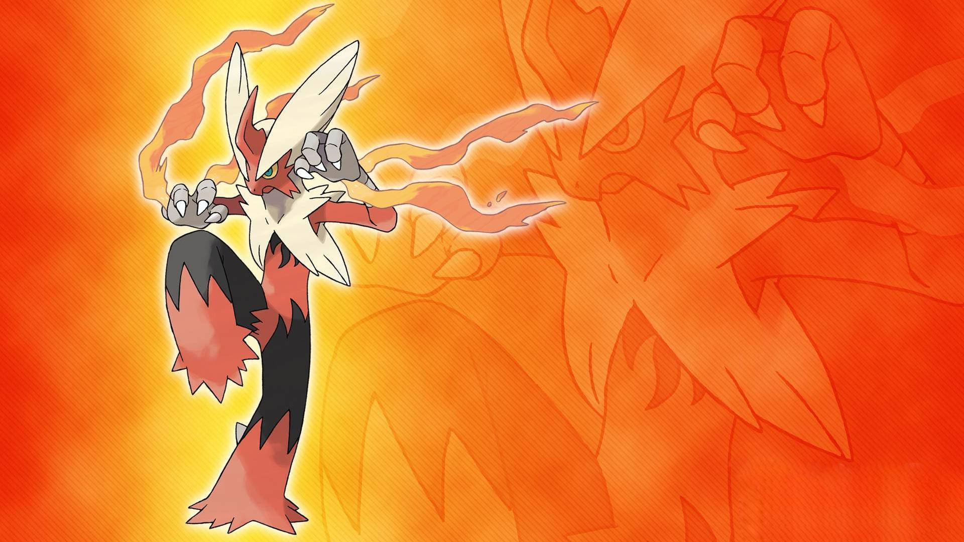 Download free Mega Blaziken Orange