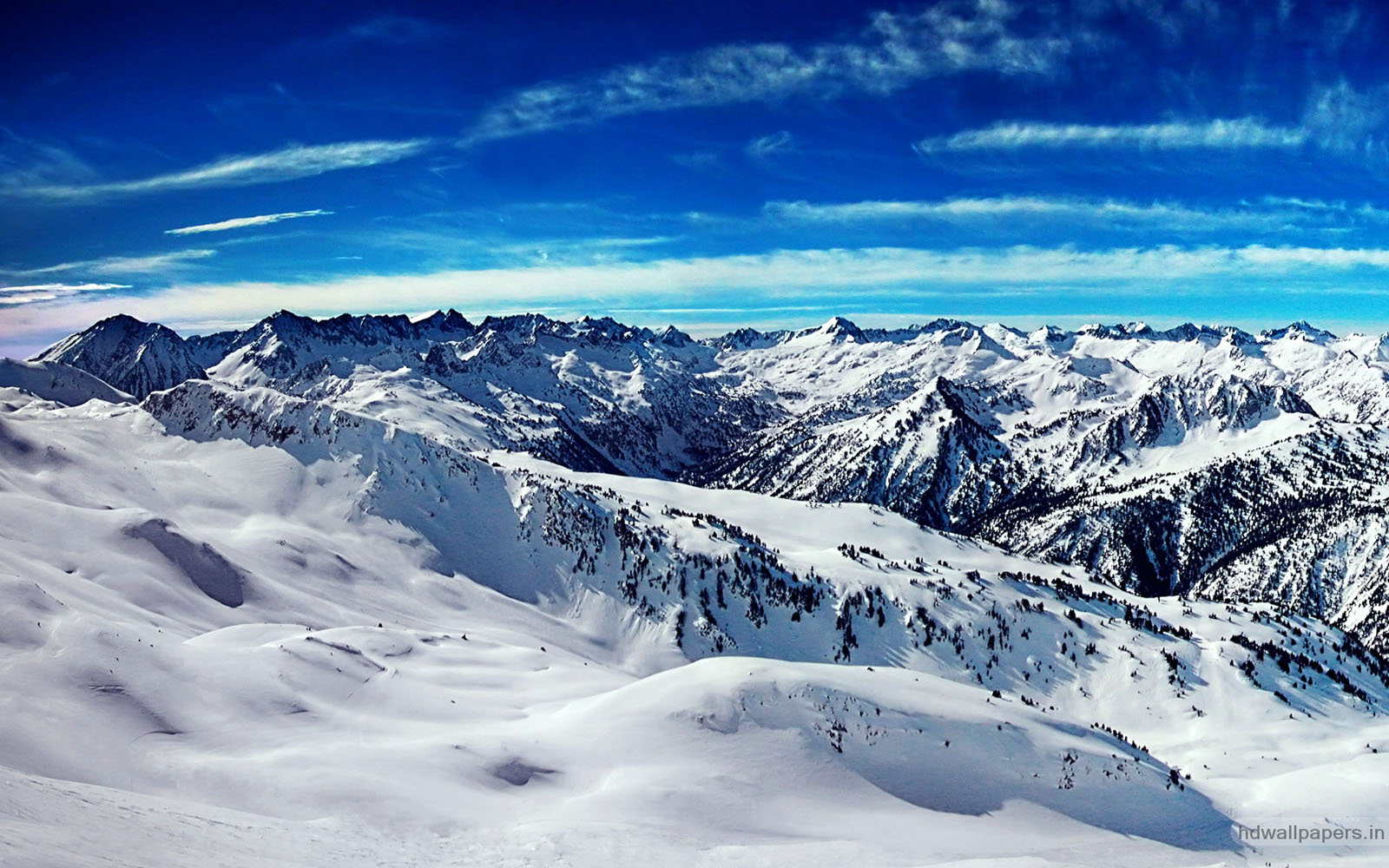 ice mountains wide wallpaper