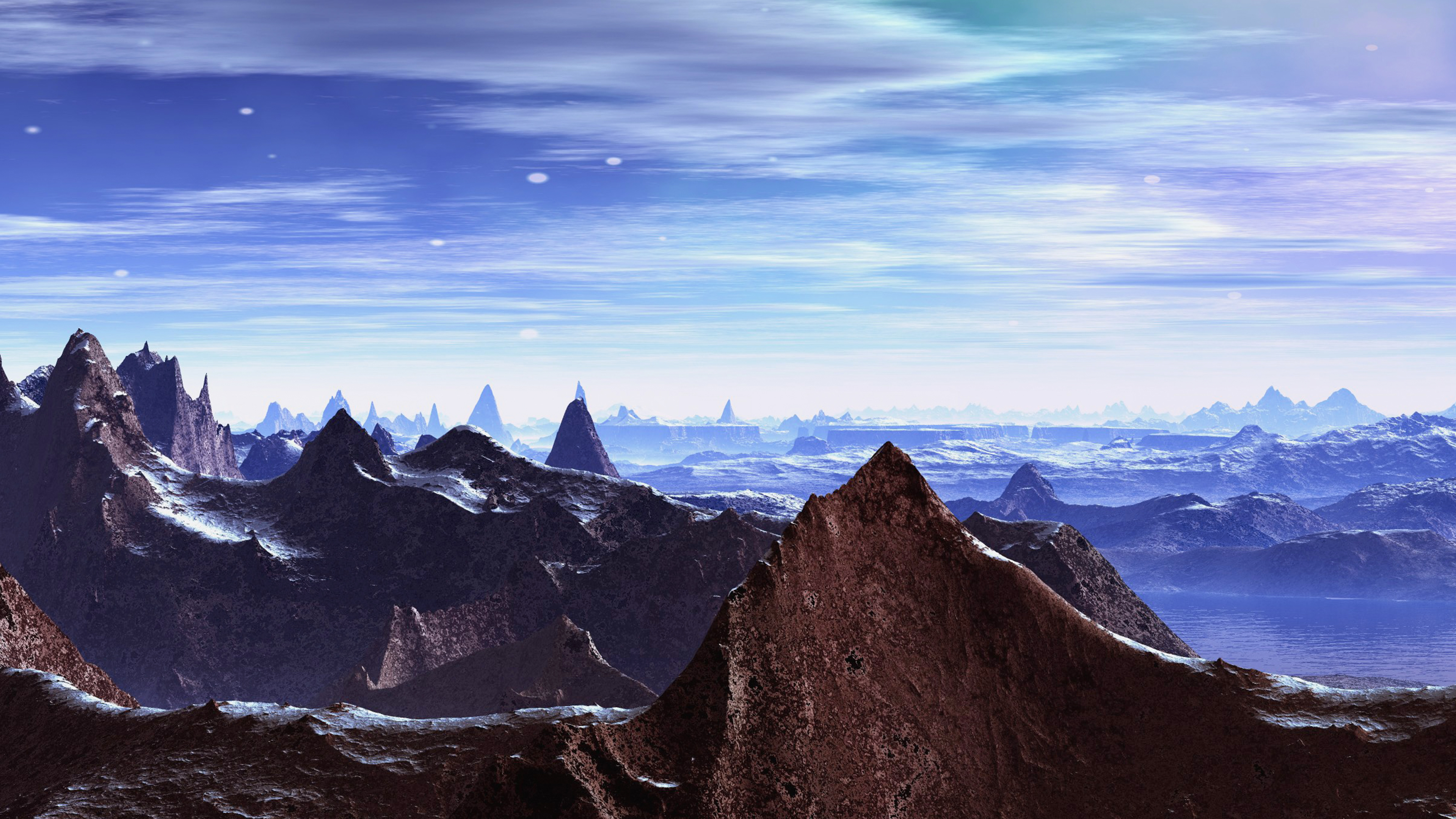 SciFi Planet Wallpaper 4K