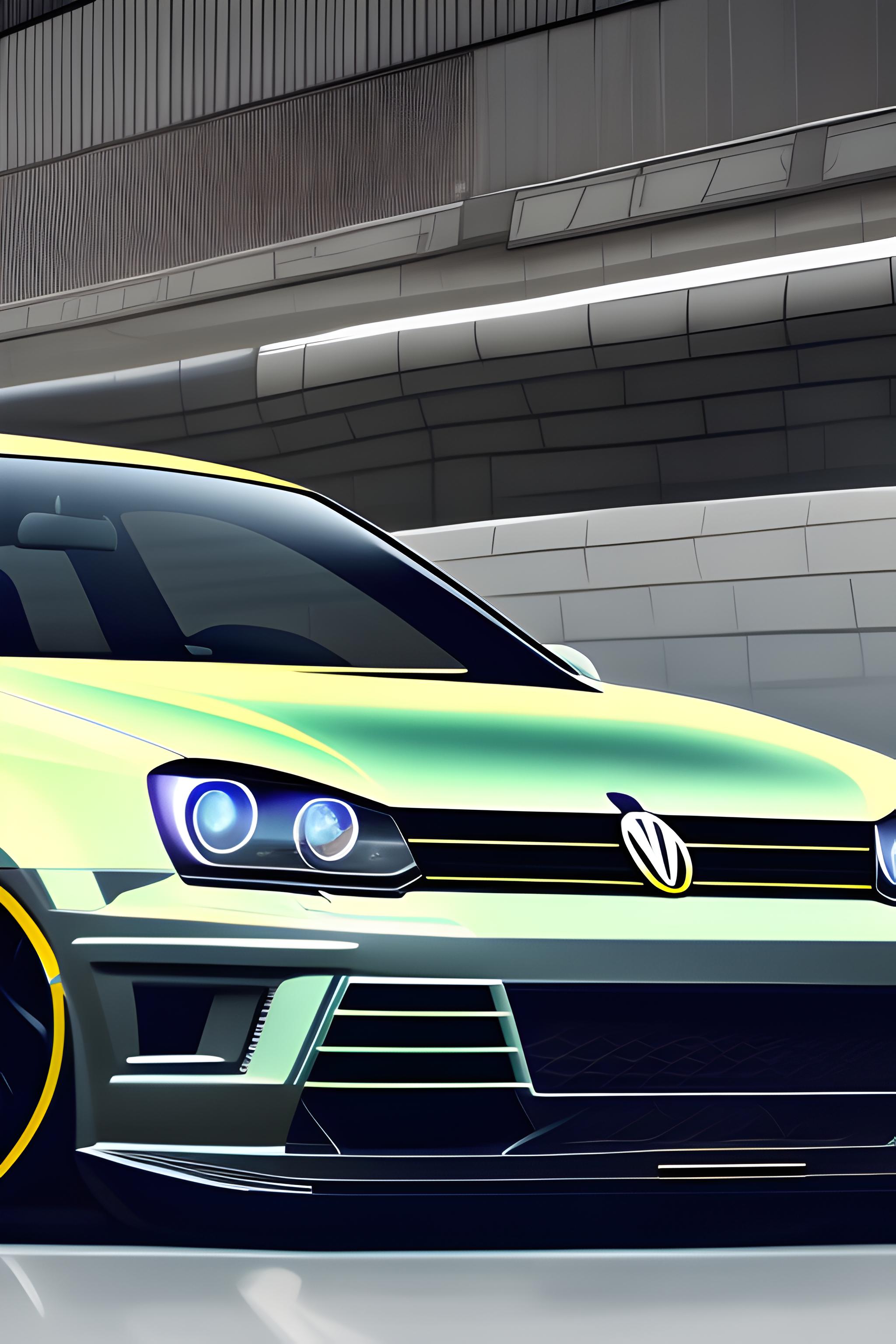 Golf r with wide body kit