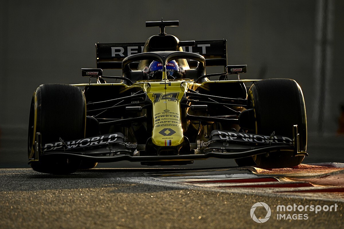 Fernando Alonso tops Abu Dhabi F1 test