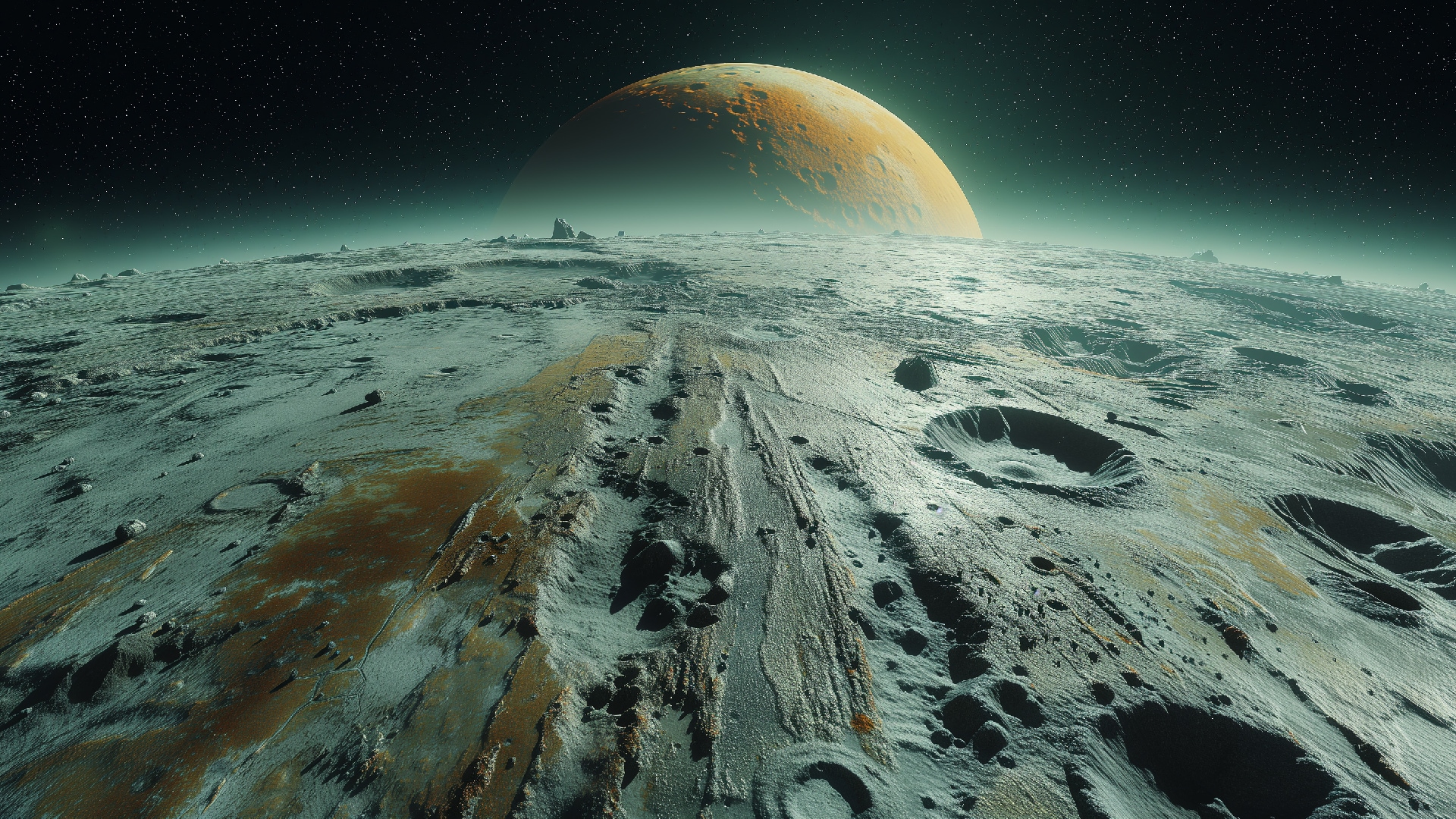 Planet Background in 2D Assets