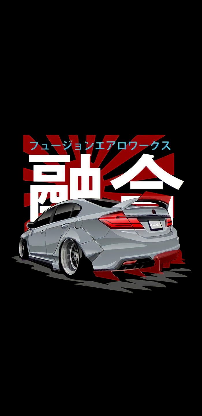Honda Civic Widebody 1440x2960