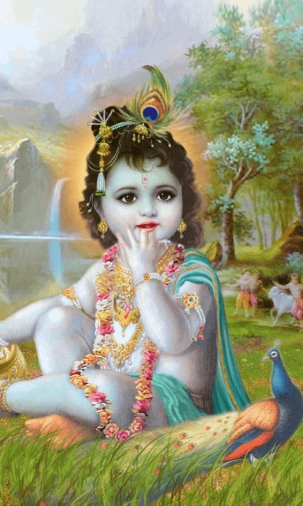 Baby krishna, Krishna wallpaper