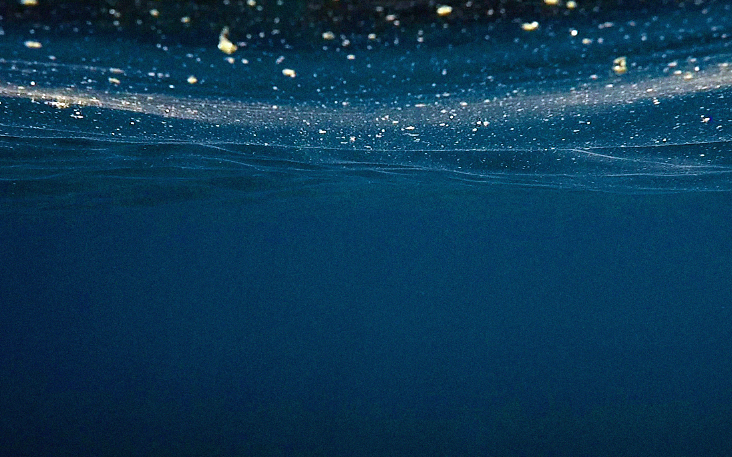 Sea Water Blue Dark Under Pattern