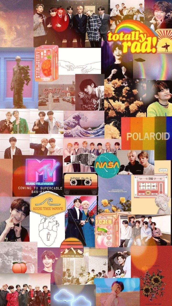 BTS and Stray Kids: Aesthetic Wallpaper