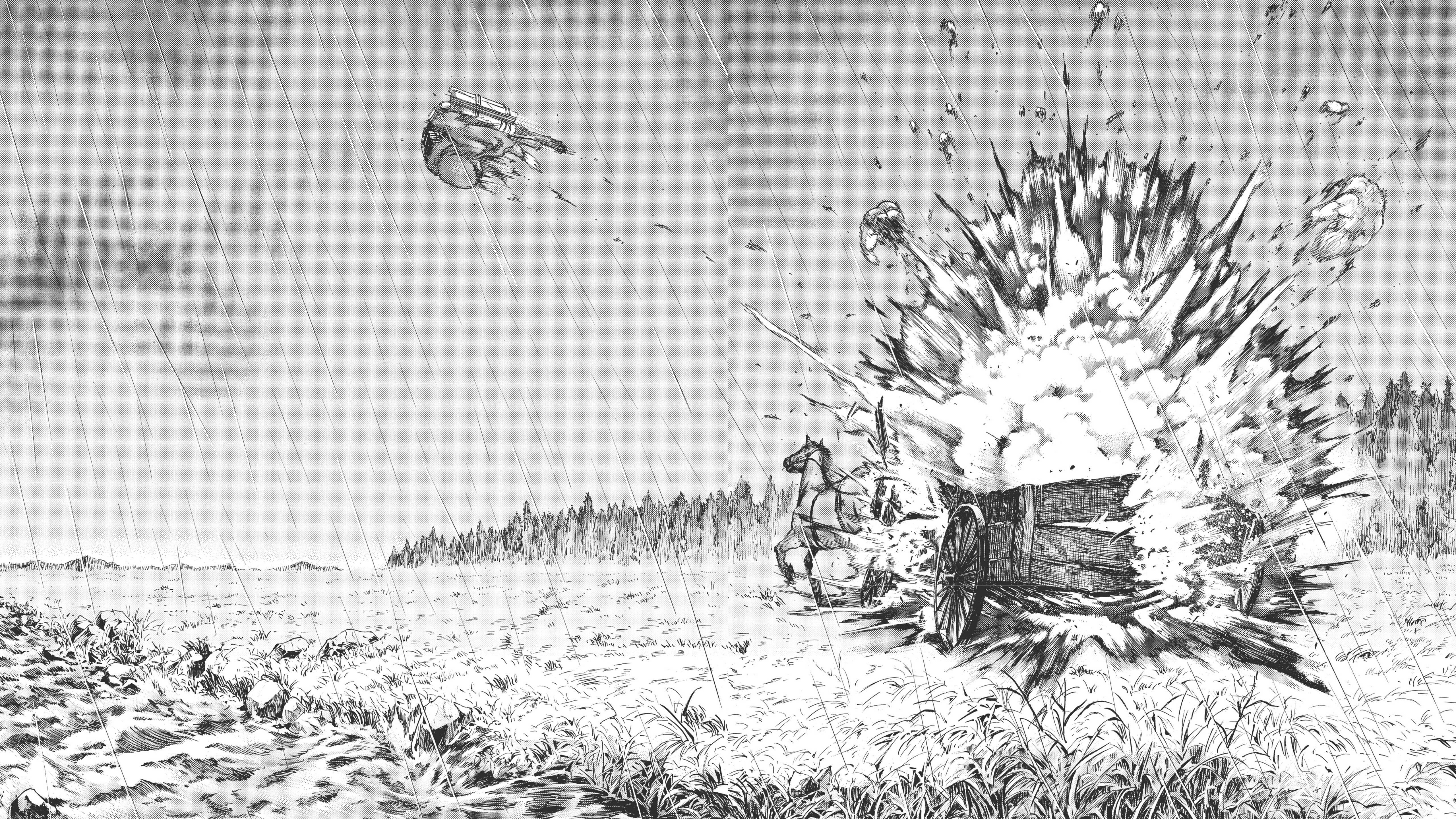 manga panels and upscaled them to 4K