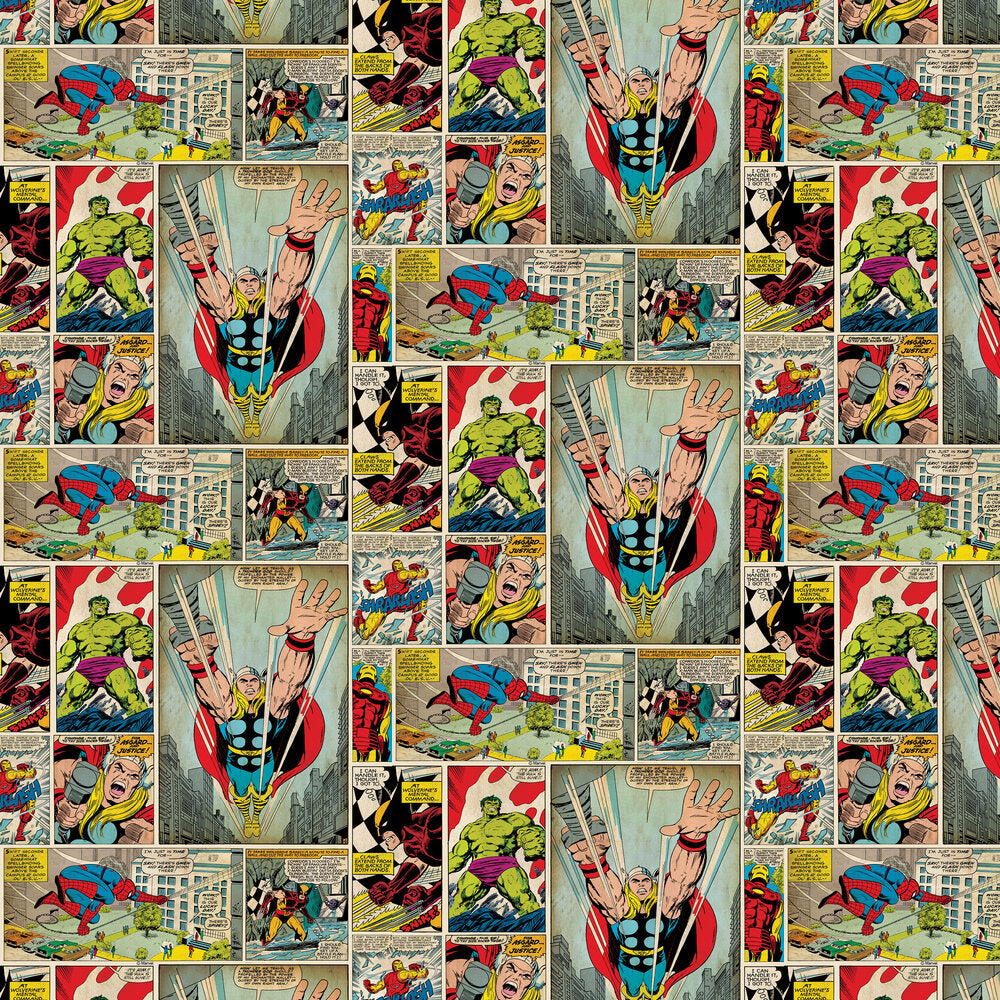 Marvel Comic Strip Wallpaper