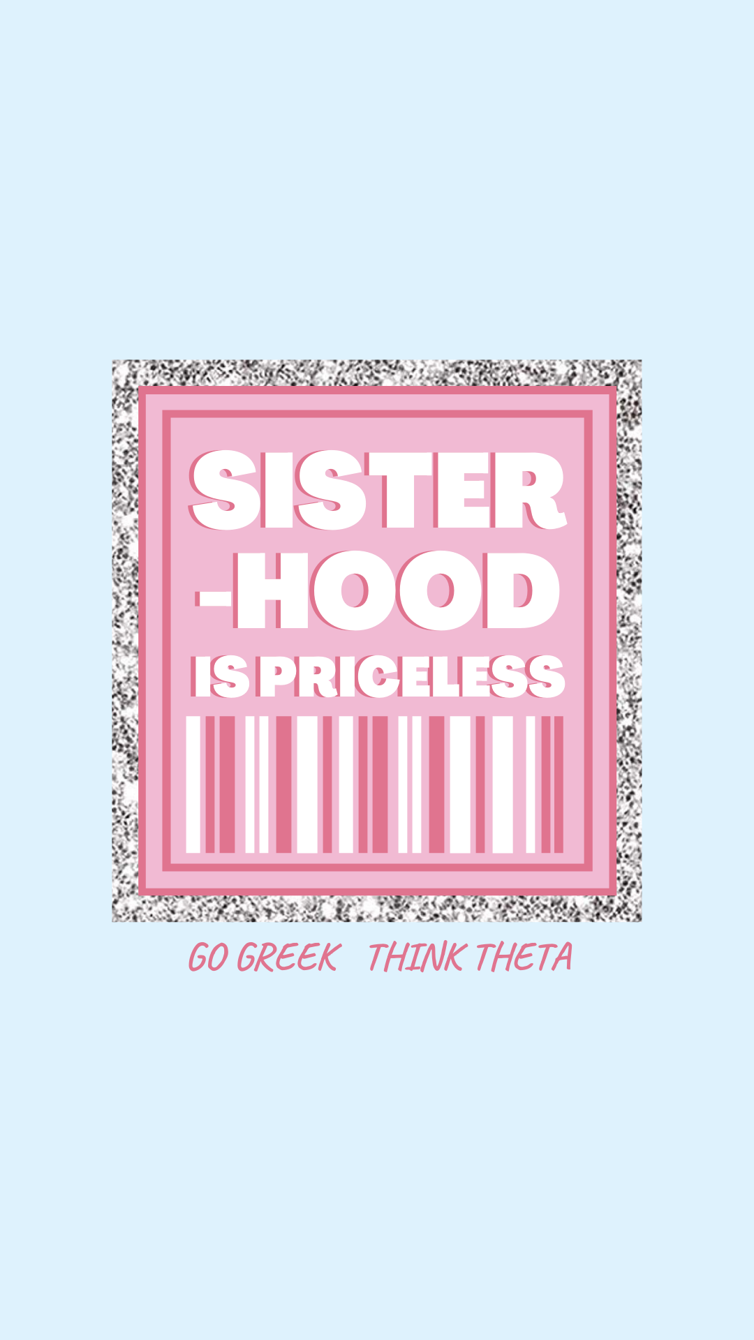 Sisterhood is Priceless Poster