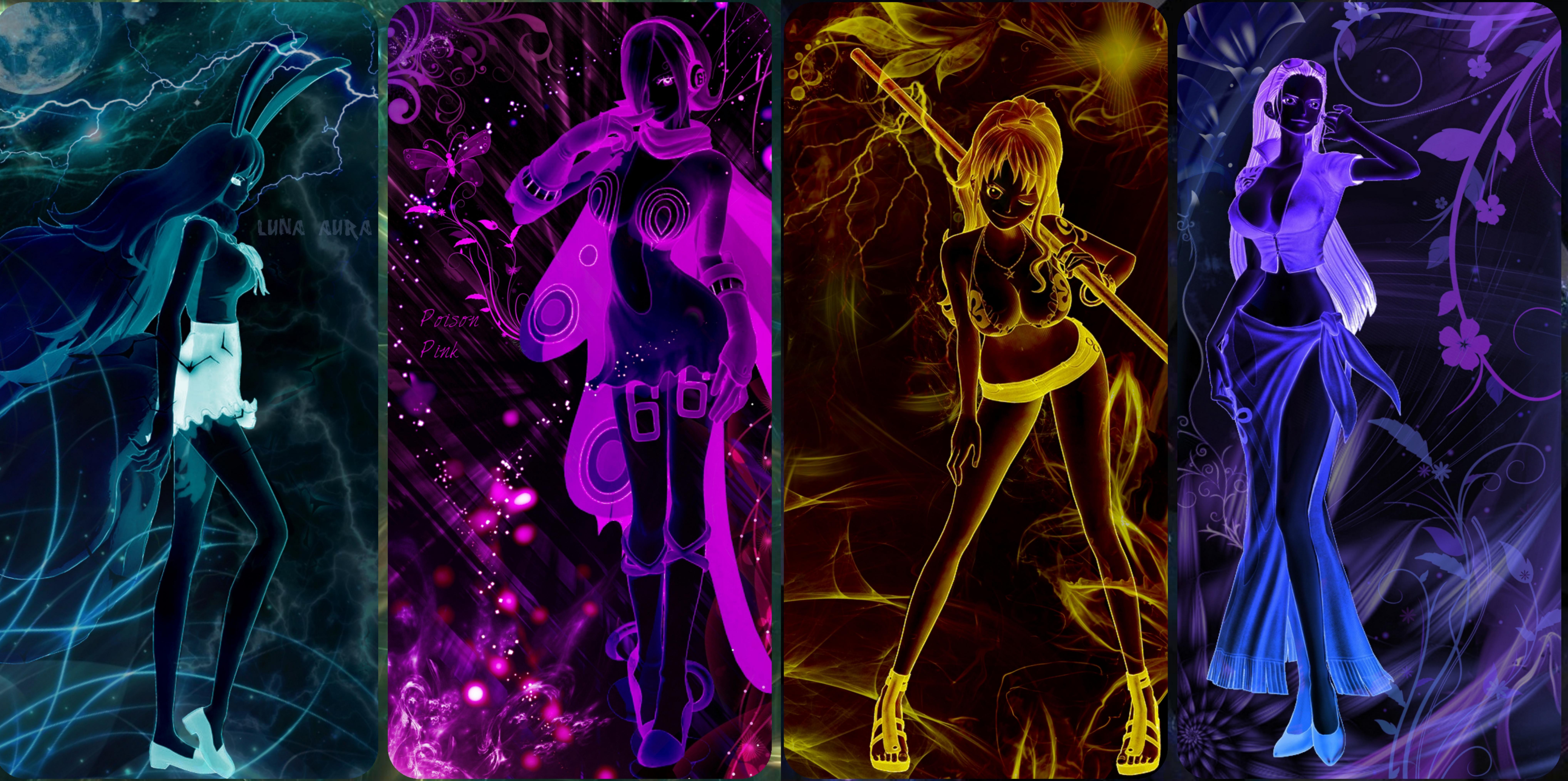 Strawhat Sisterhood Desktop Wallpaper