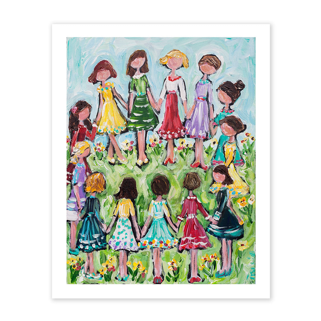 Circle of Sisterhood Print