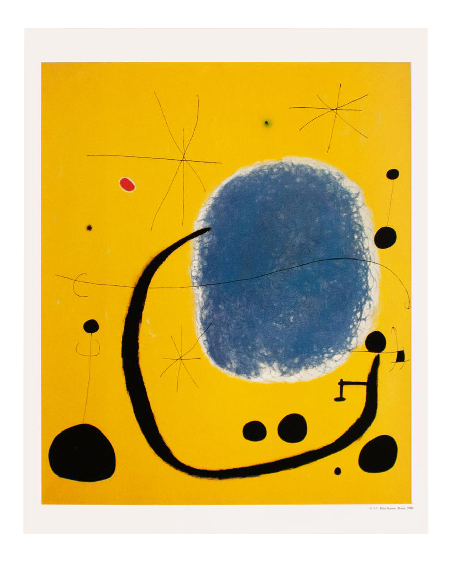After Joan Miro The Gold