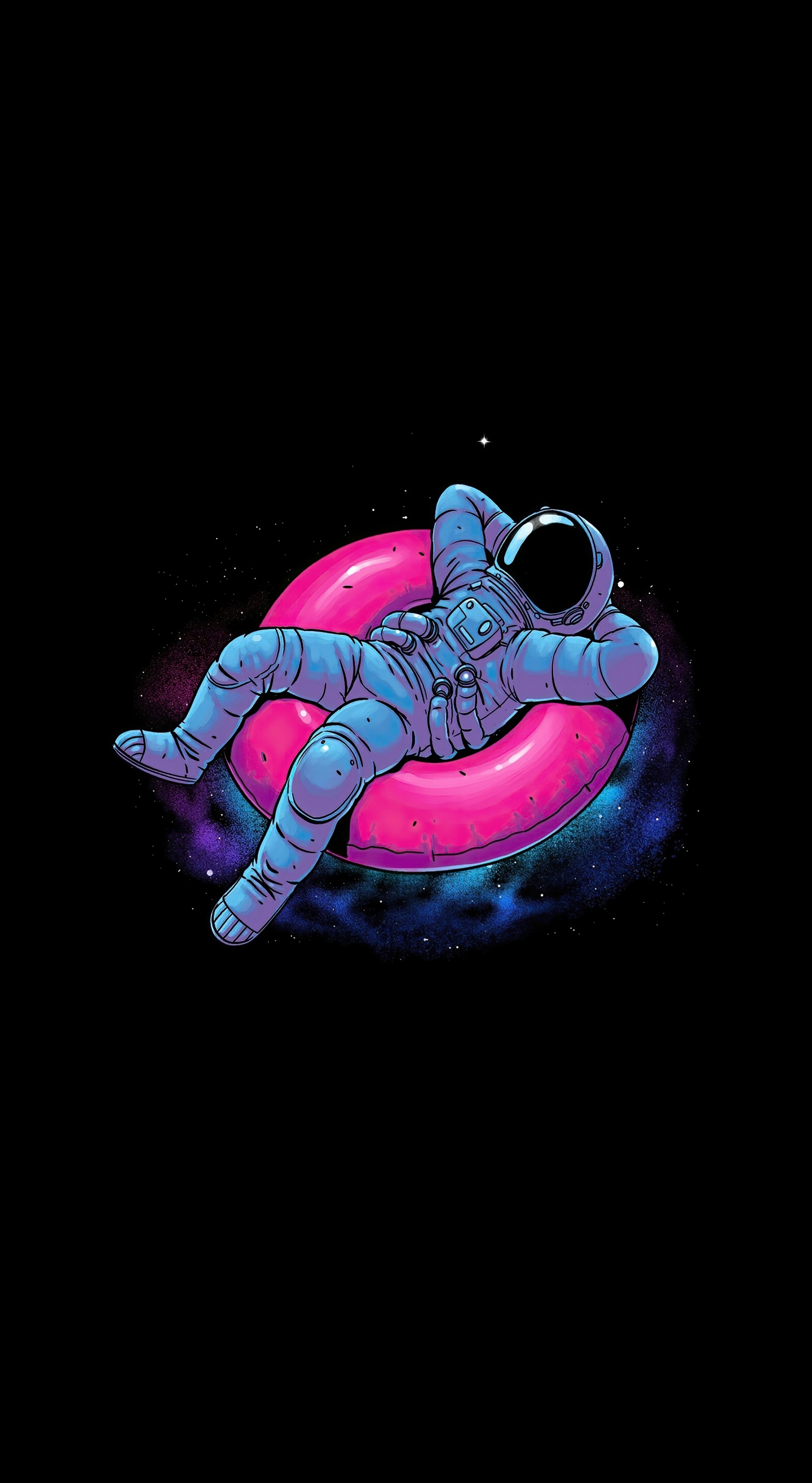 Download wallpaper 1440x2630 swimming