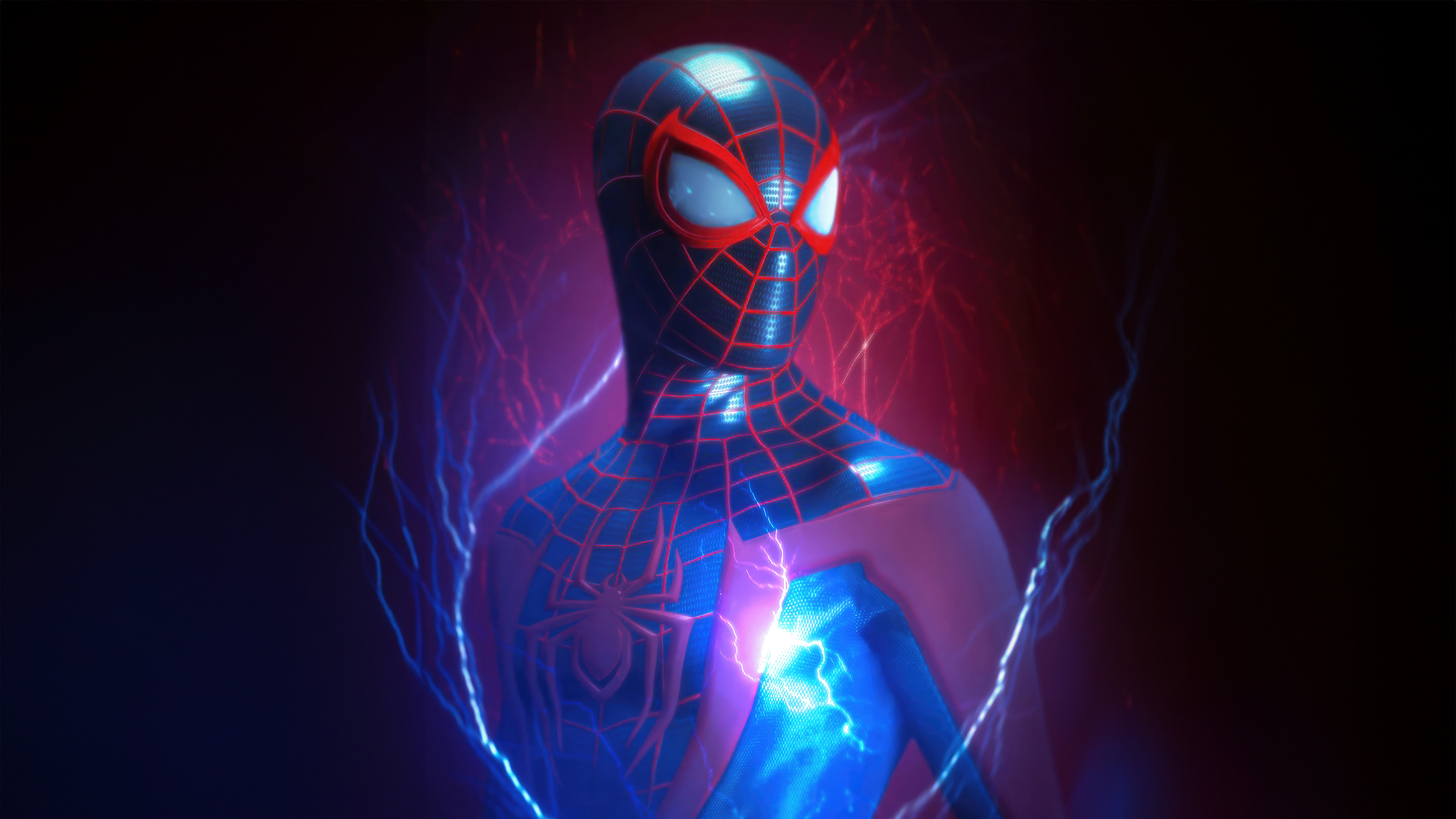 Miles Morales Spiderman 2 5k Wallpaper