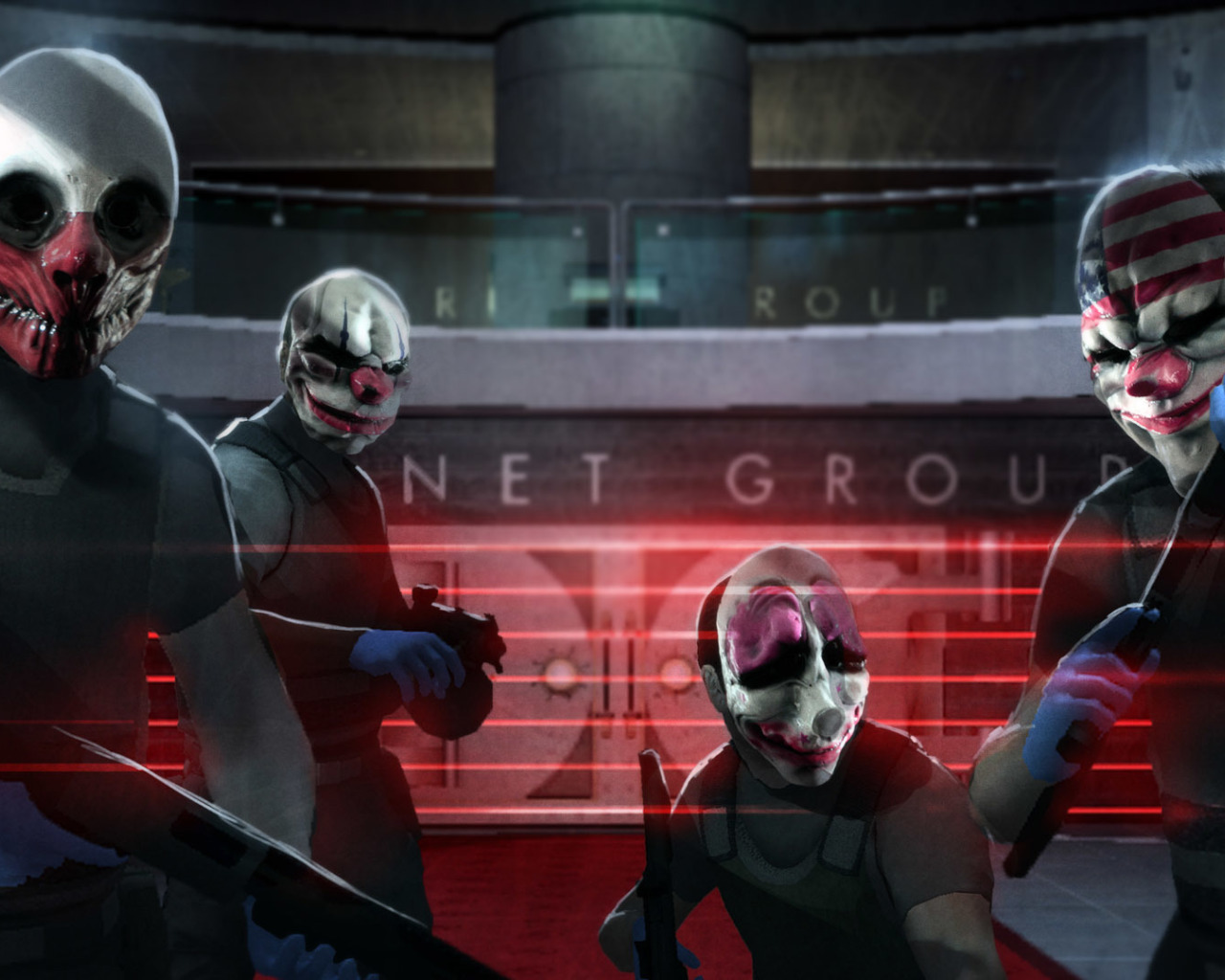 wallpaper The Heist, PAYDAY, Bank