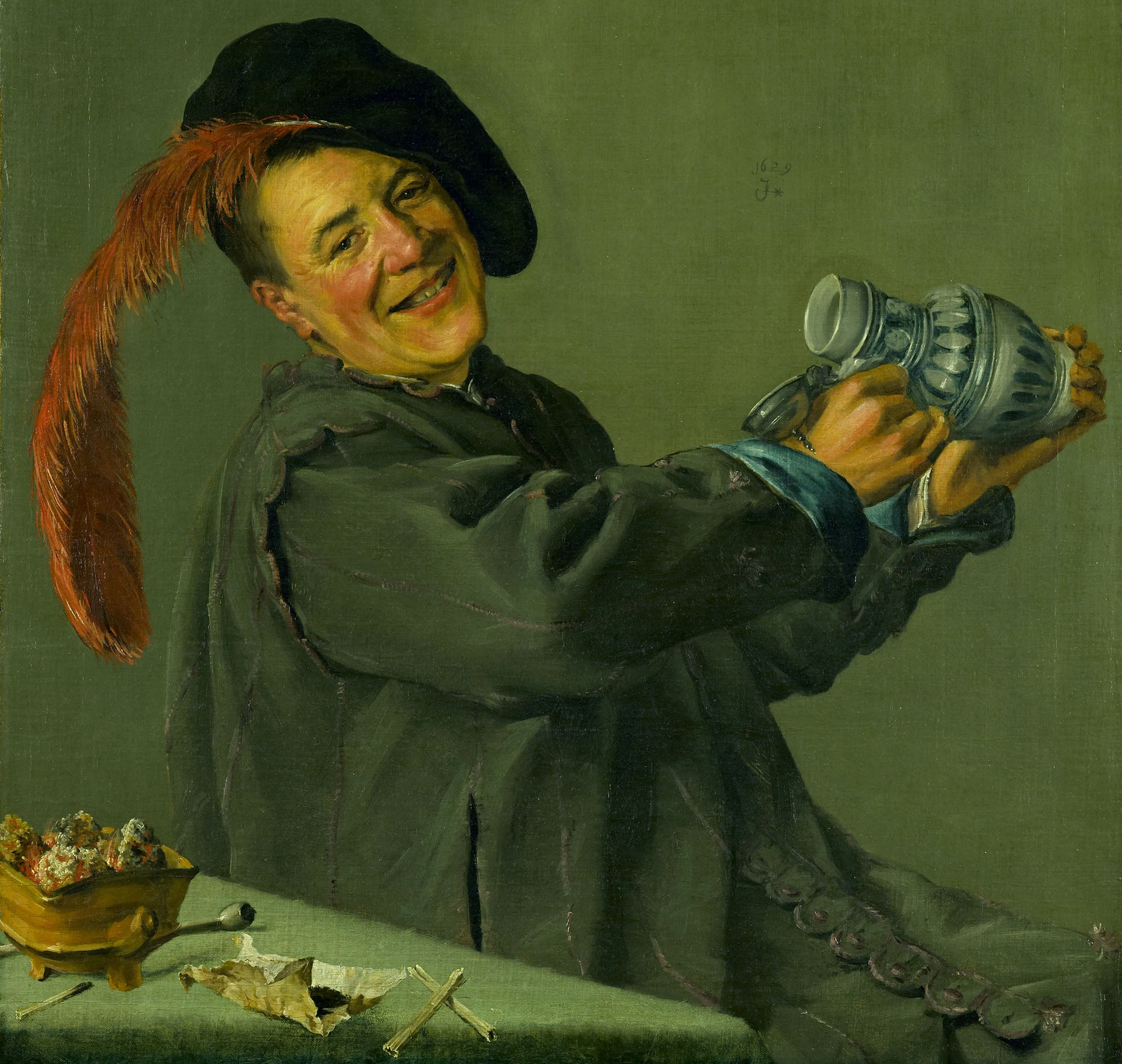 Download wallpaper oil, portrait