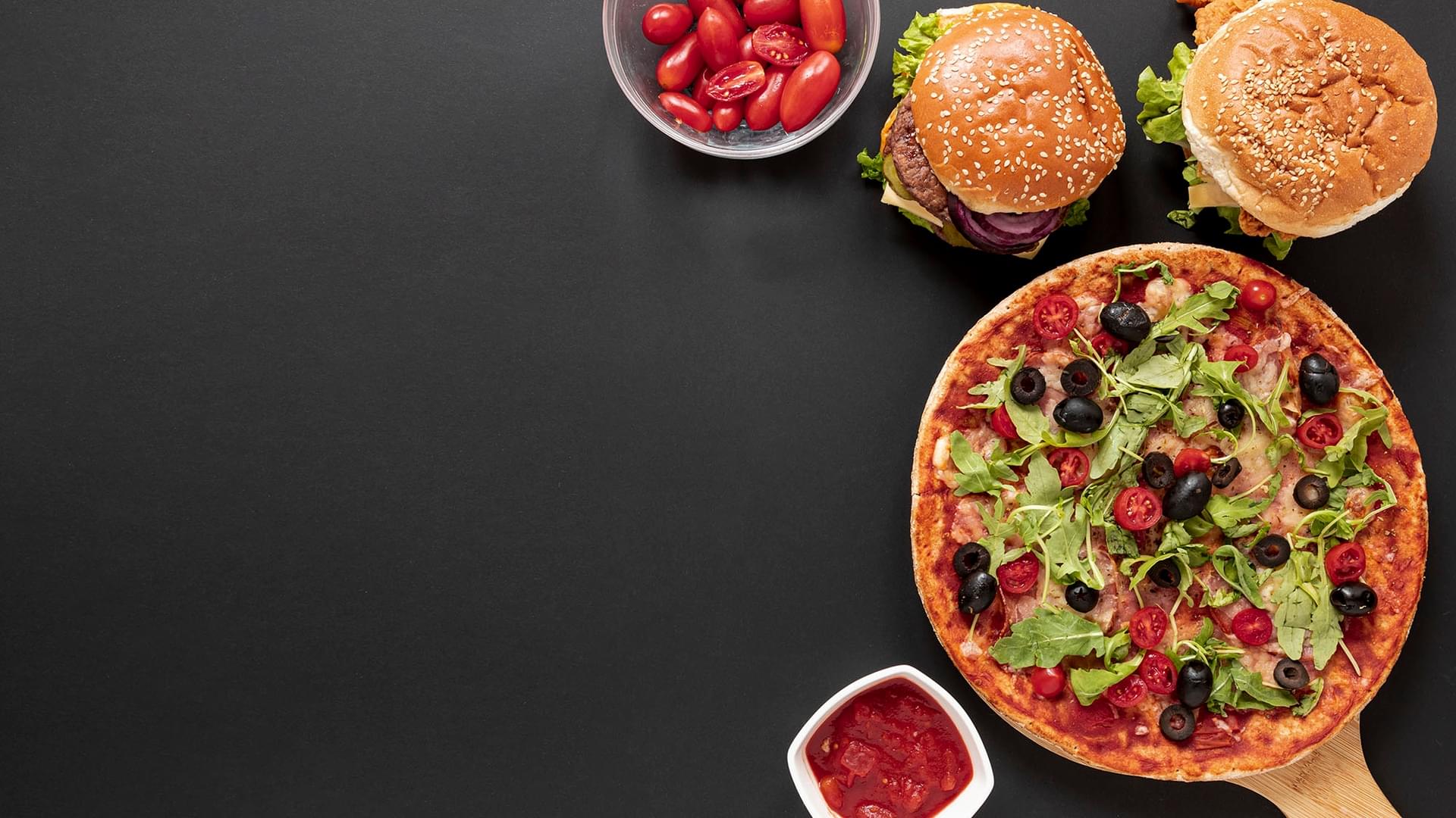 Food Banner, Food Menu, Full Width Food