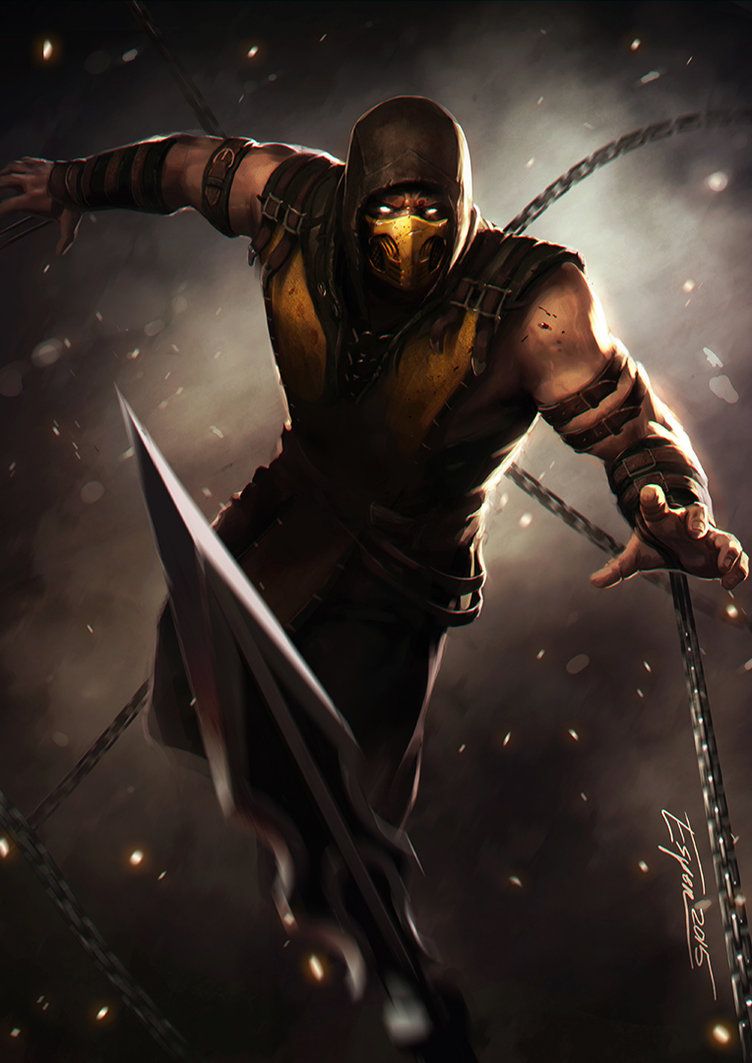 Scorpion mortal kombat, Mortal kombat