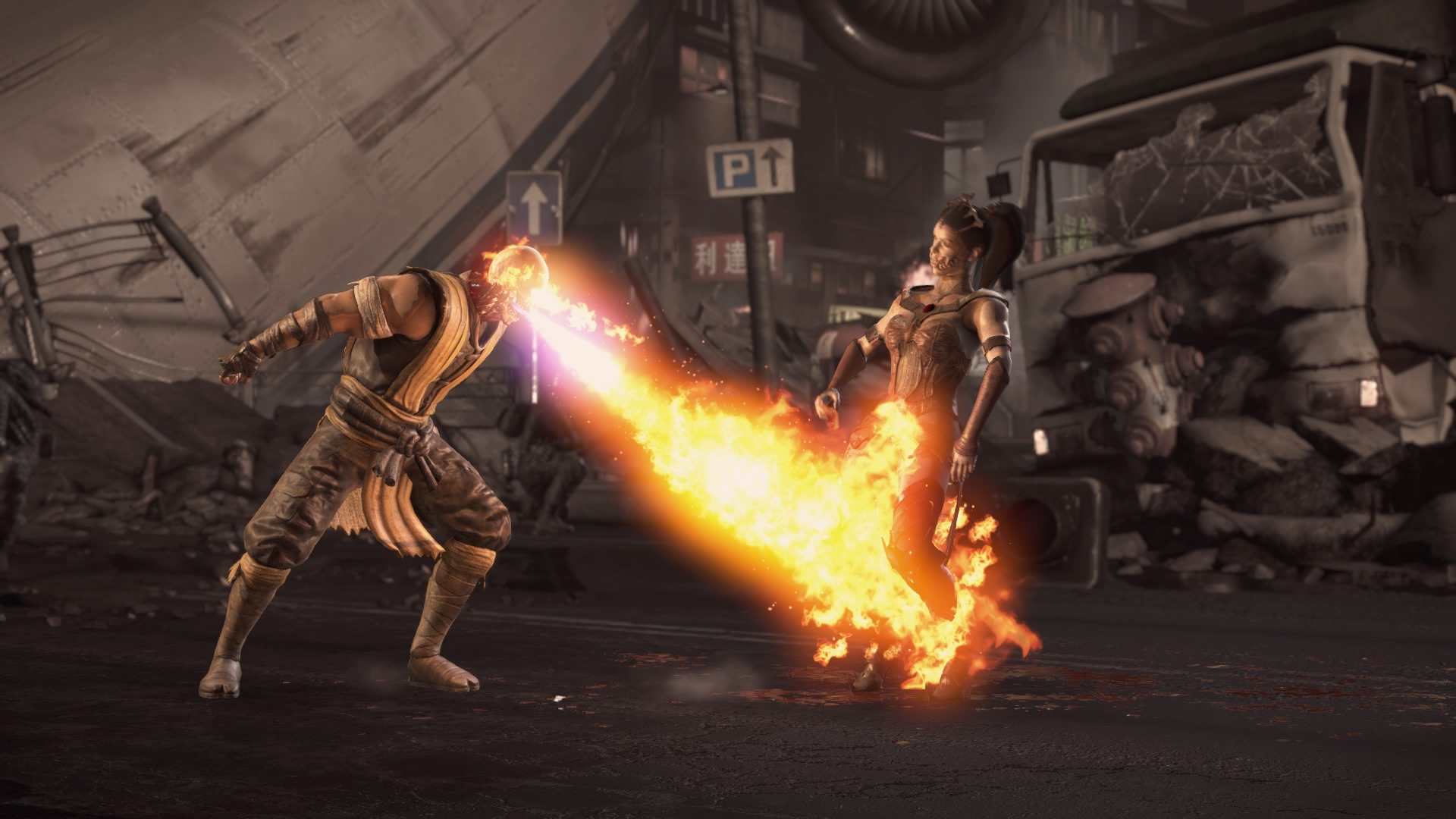 Scorpion's Klassic Fatality in MKX