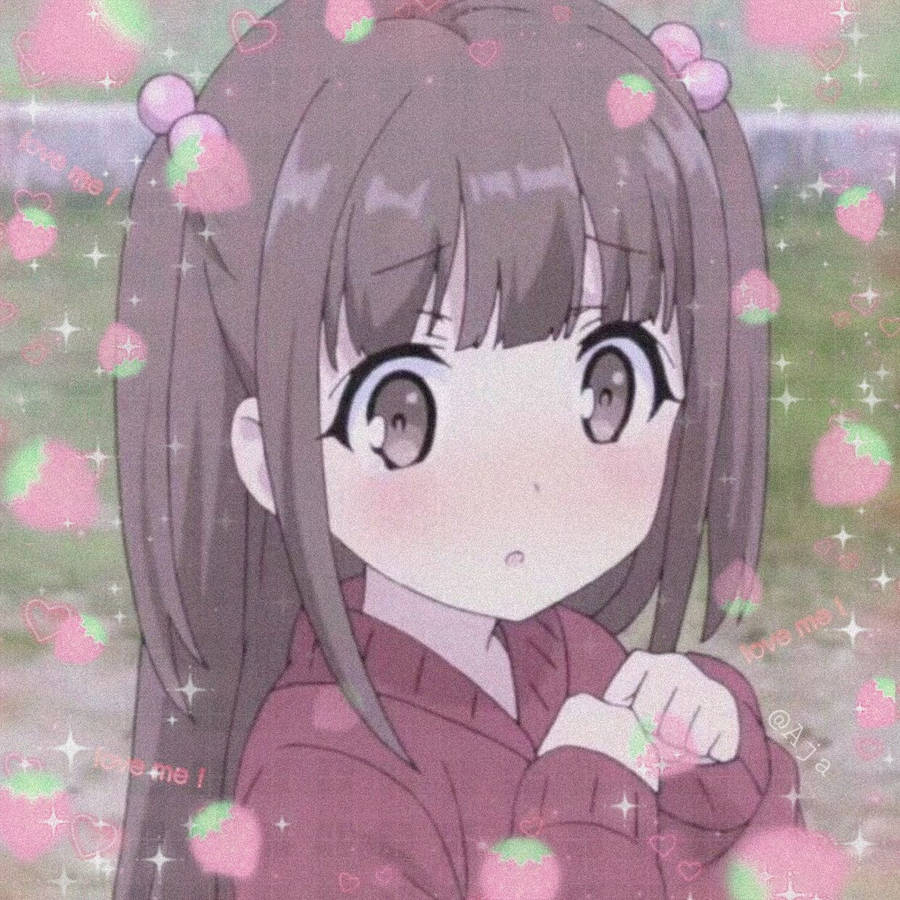 Cute Anime Girl Pfp Wallpaper