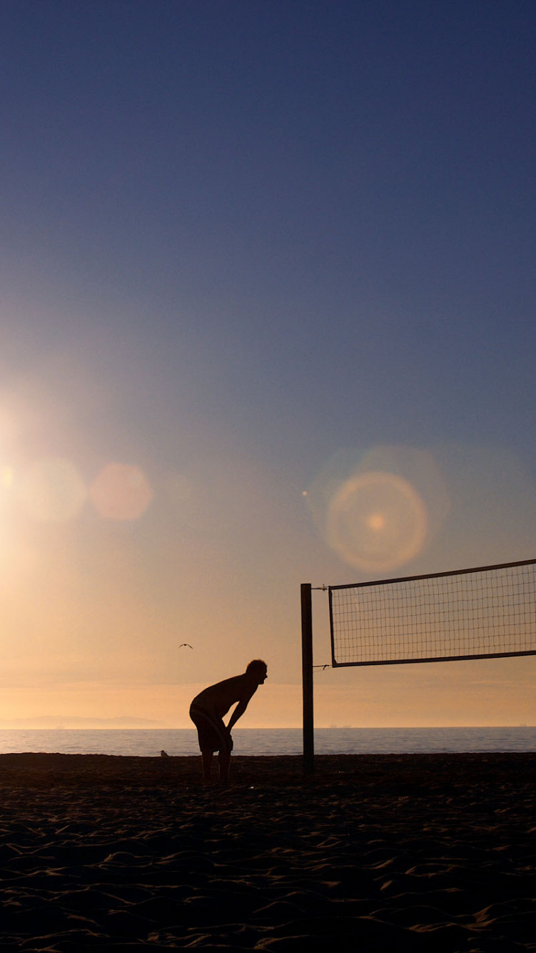 Beach Volleyball Background Wallpaper