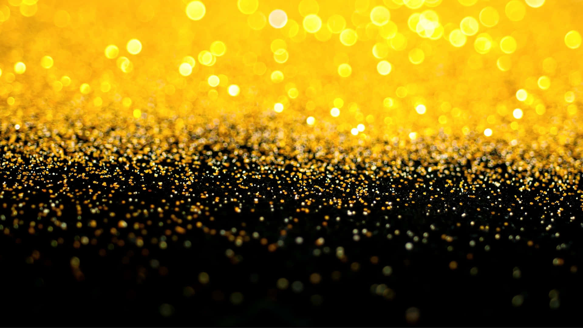 Black And Gold Glitter Wallpaper