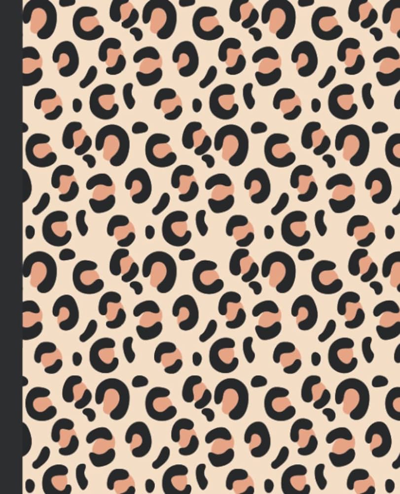 Preppy Aesthetic Notebook: Brown