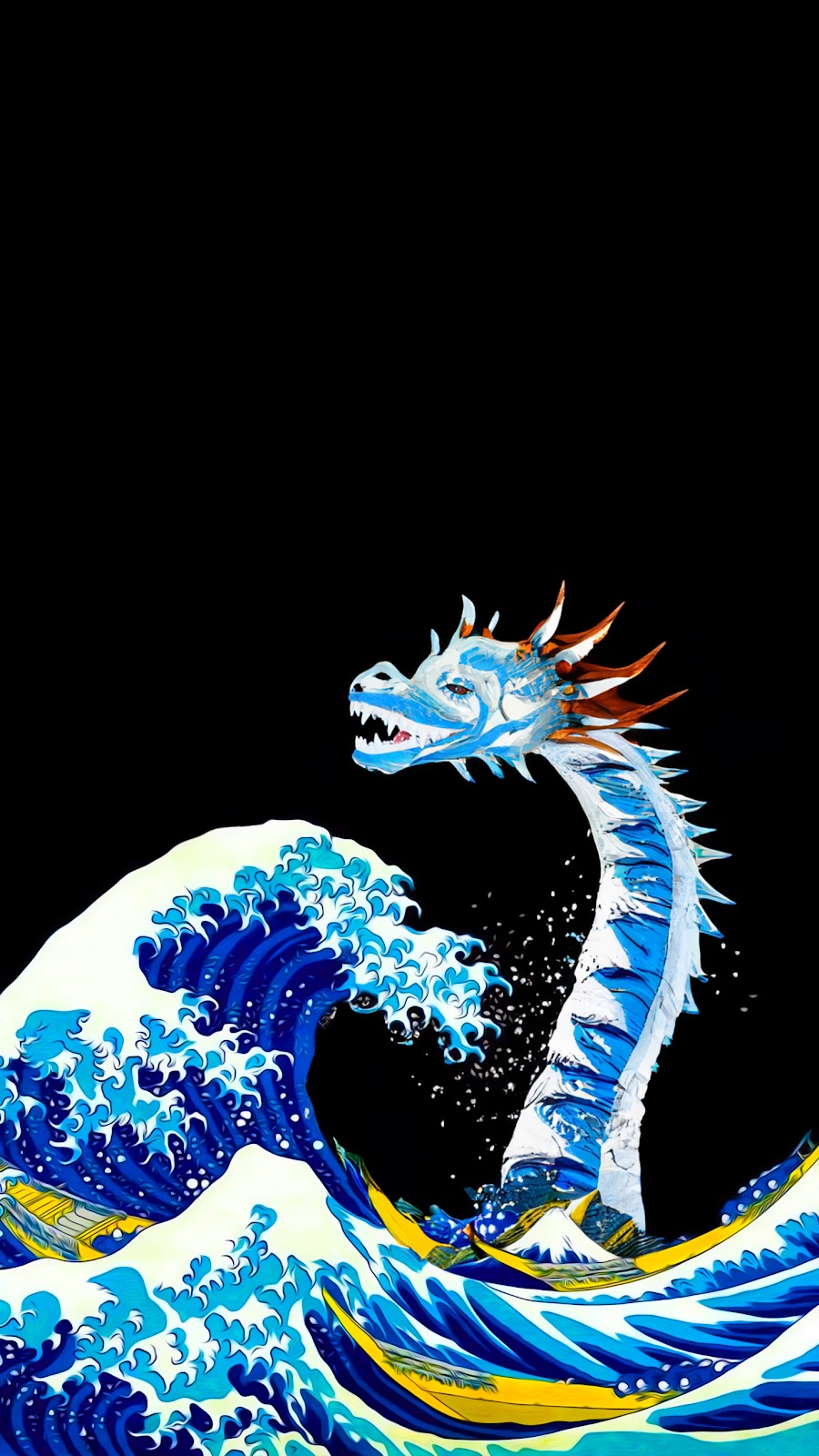 The Great Wave off Kanagawa wallpaper