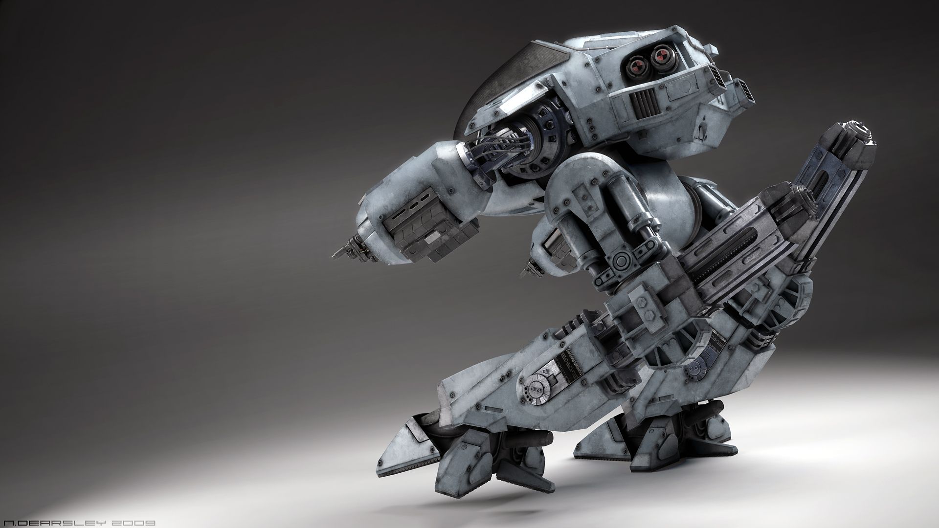 ED 209 Rear Alternative Shot By Nathy D