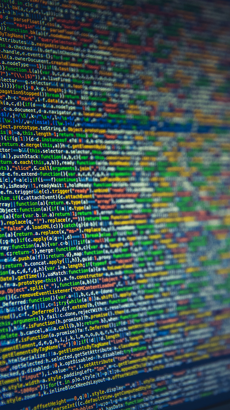 Coding Screen Digital Art