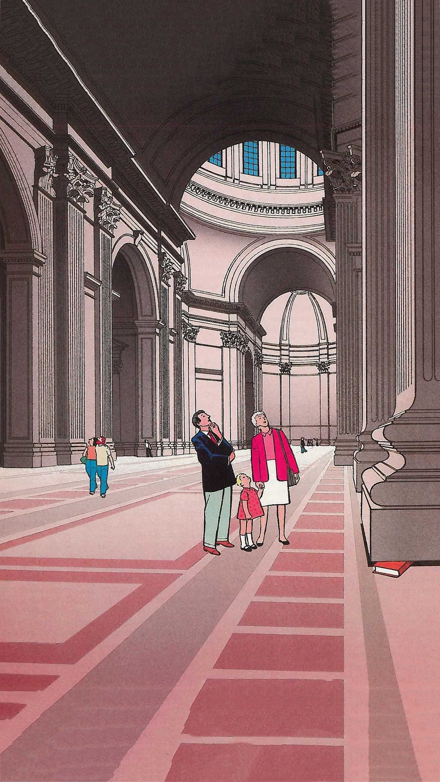 Guy Billout Wallpaper. Surreal