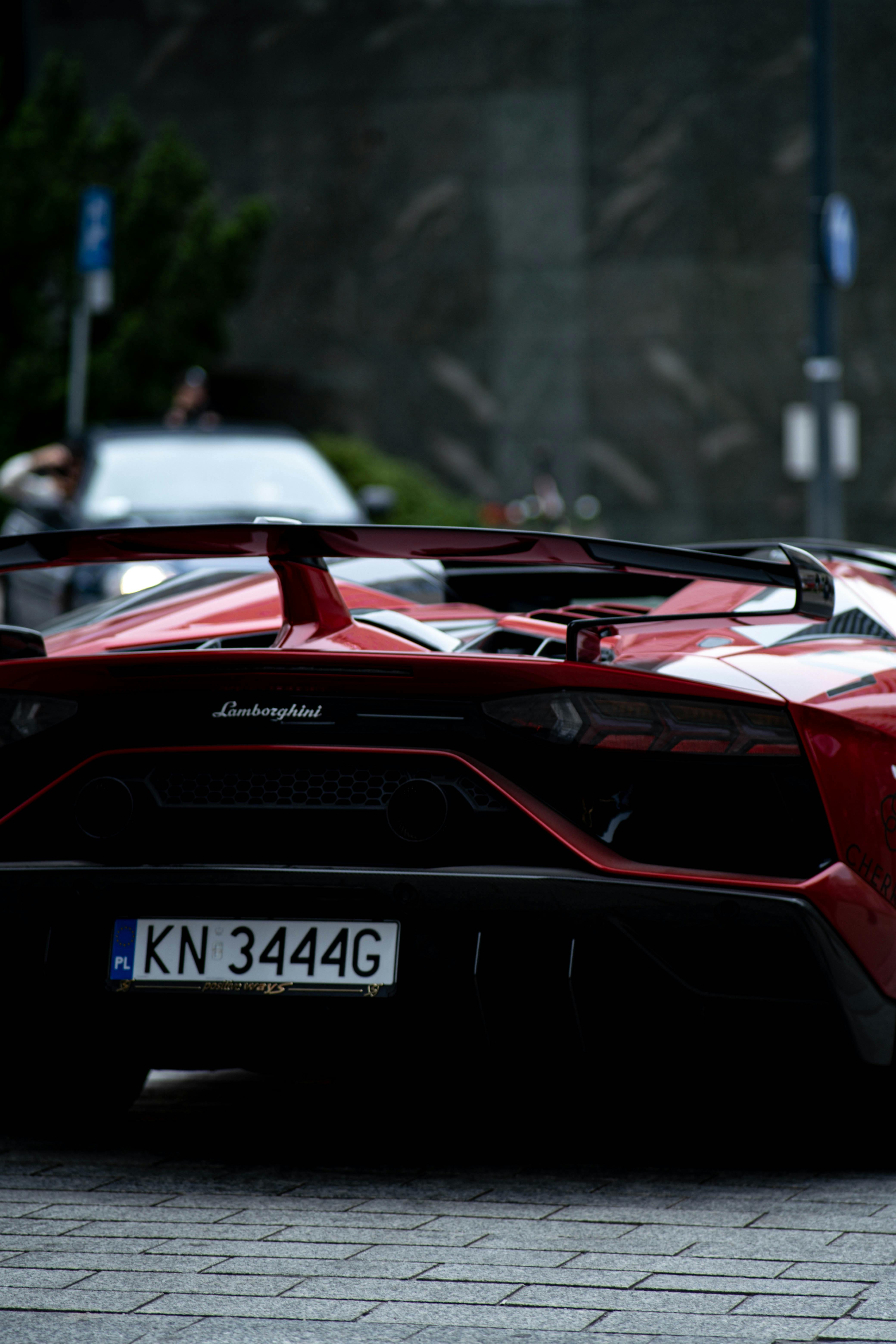 Lamborghini Aventador Parked