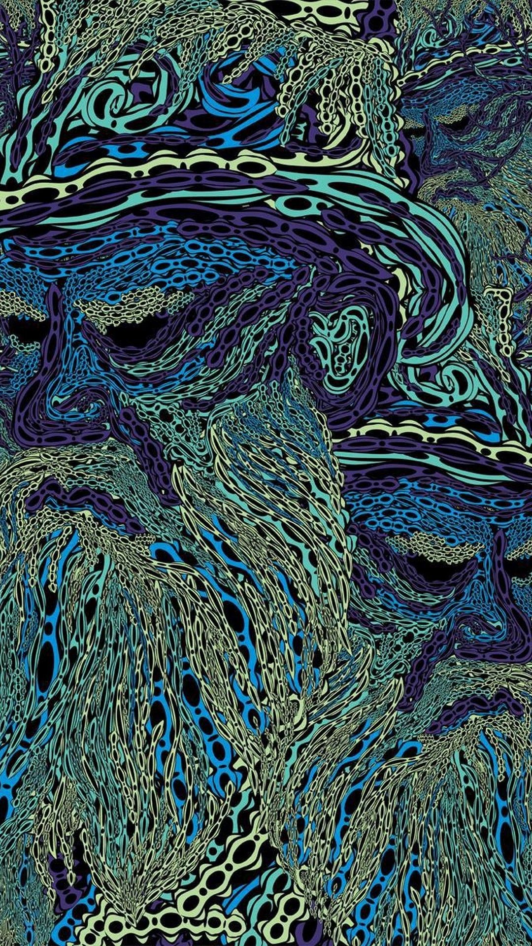 iPhone Wallpaper Psychedelic Art