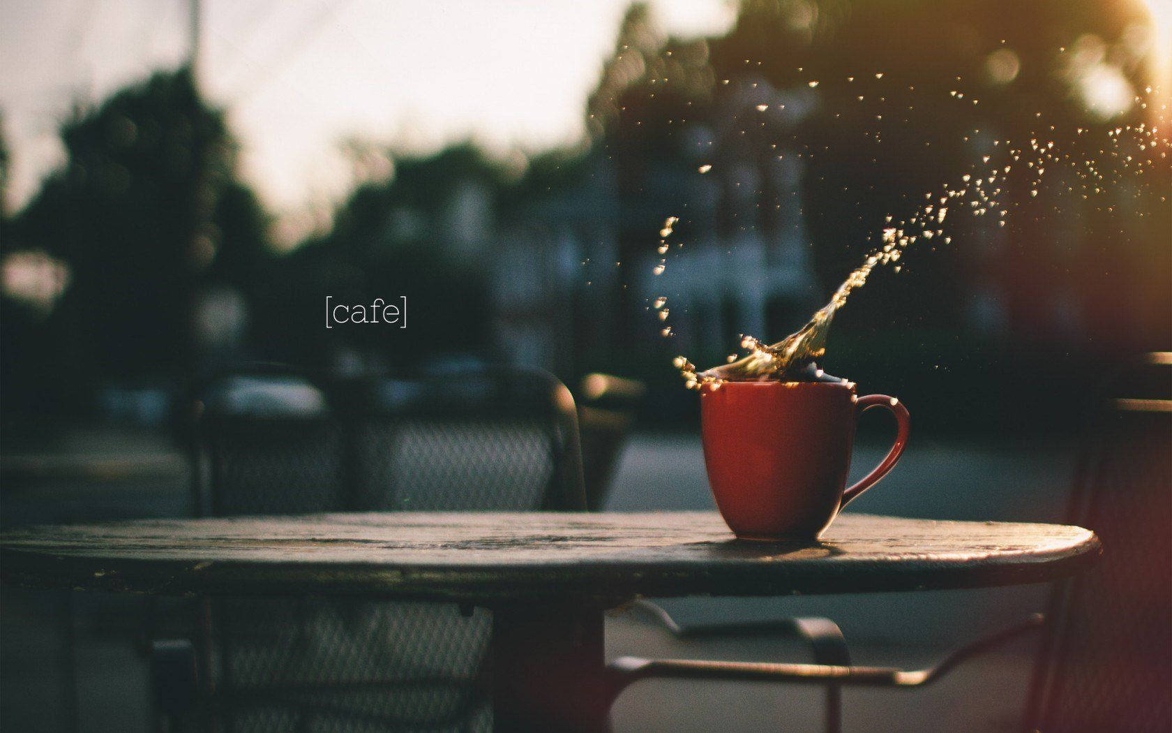 Download Cool Aesthetic Coffee Splash