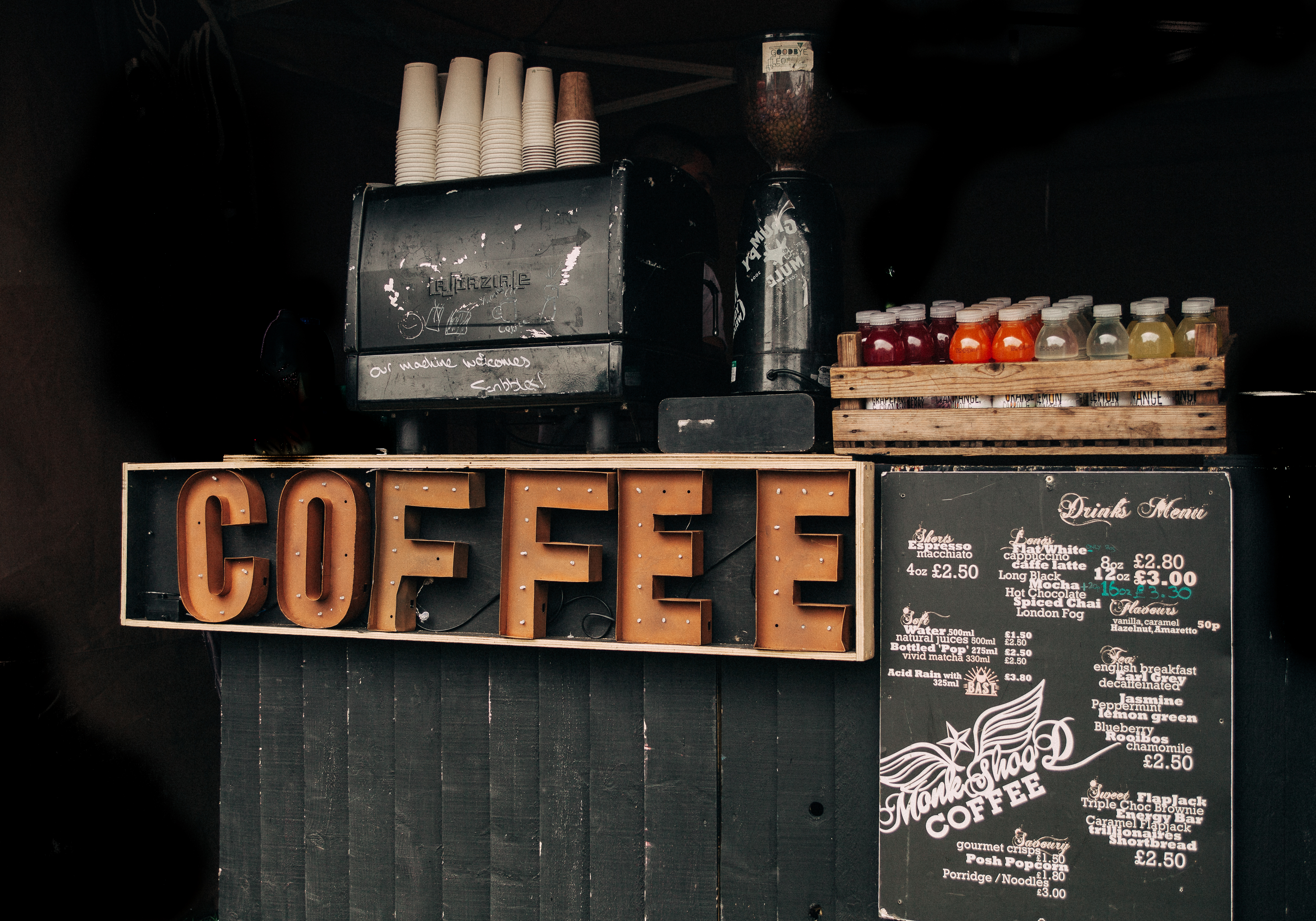 HD Desktop Background With a coffee shop