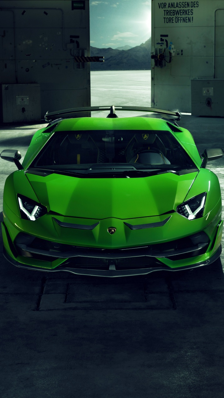 Lamborghini Aventador SVJ Wallpaper 4K