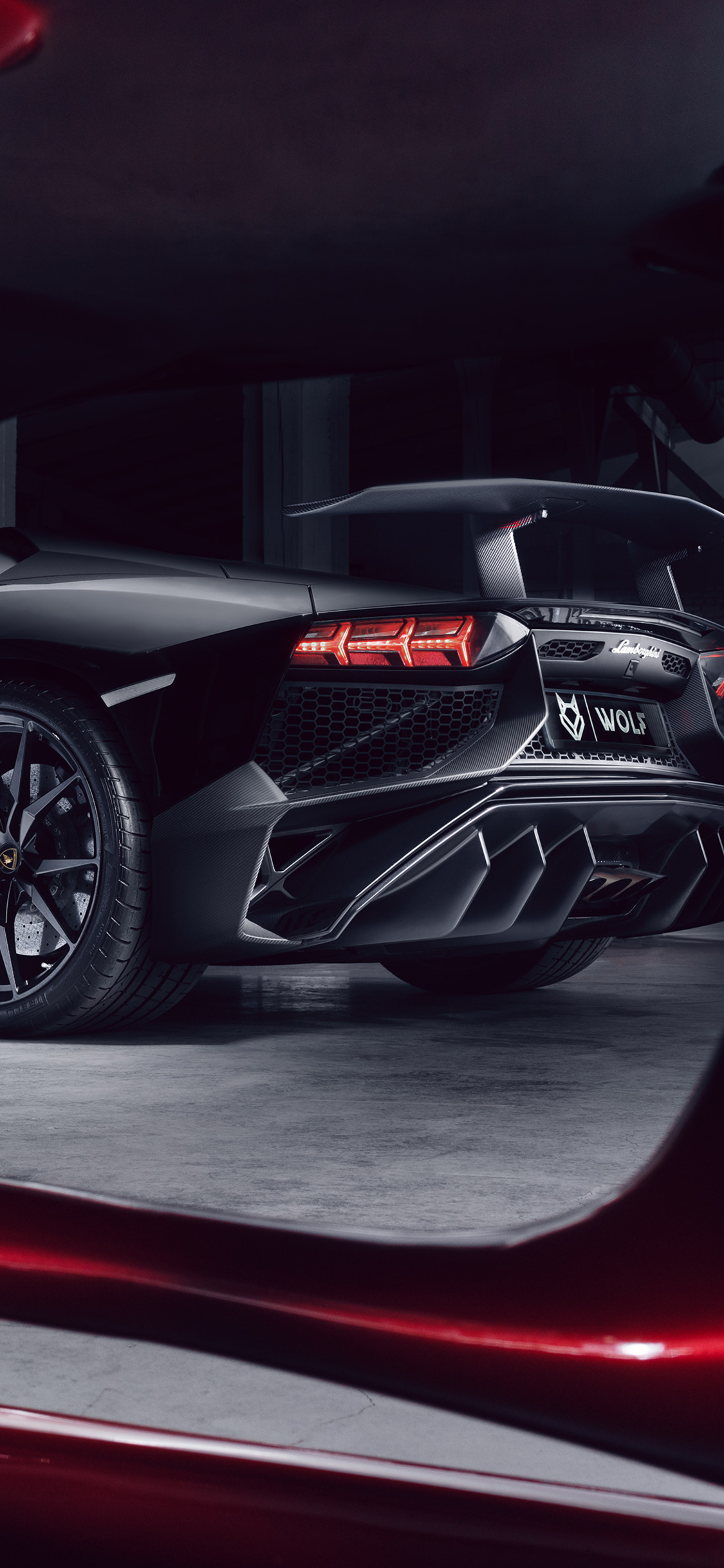 Lamborghini Aventador Black