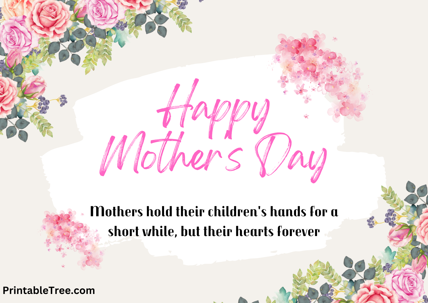 Day Cards 2024 Free Printable PDF