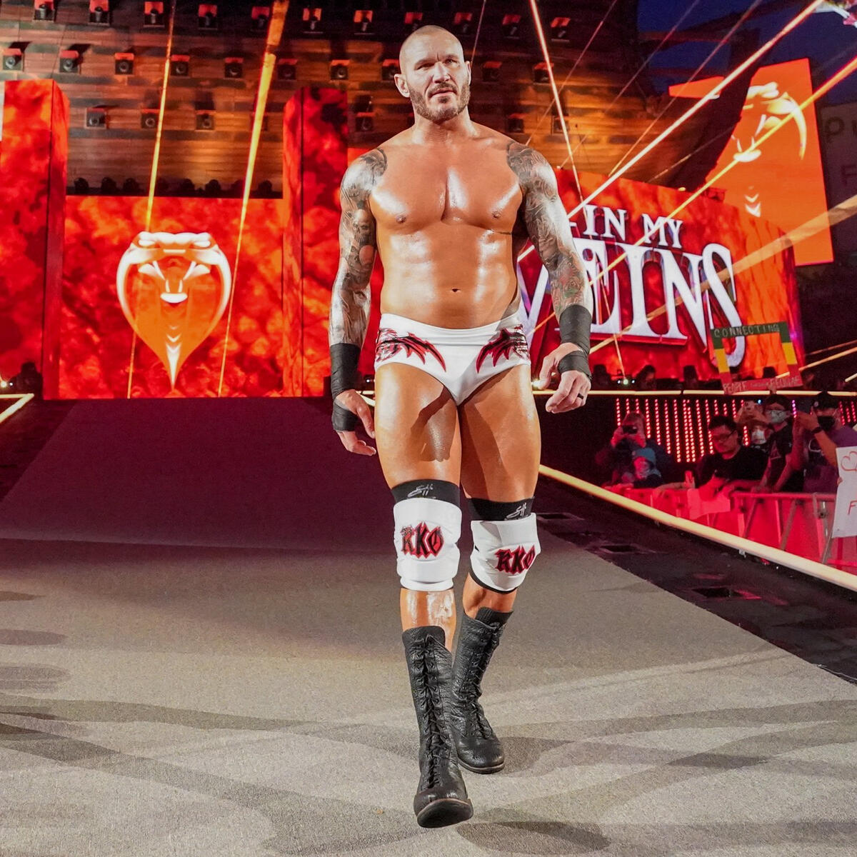 The Fiend vs. Randy Orton: photo