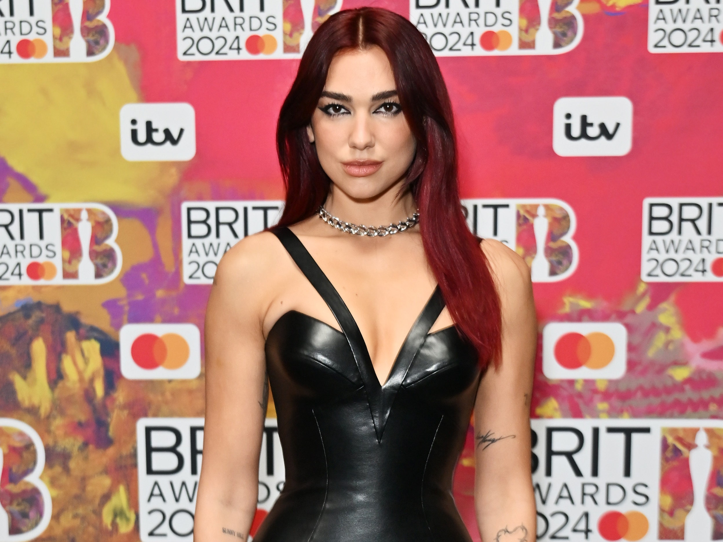 Dua Lipa Matched Her Manicure to Her