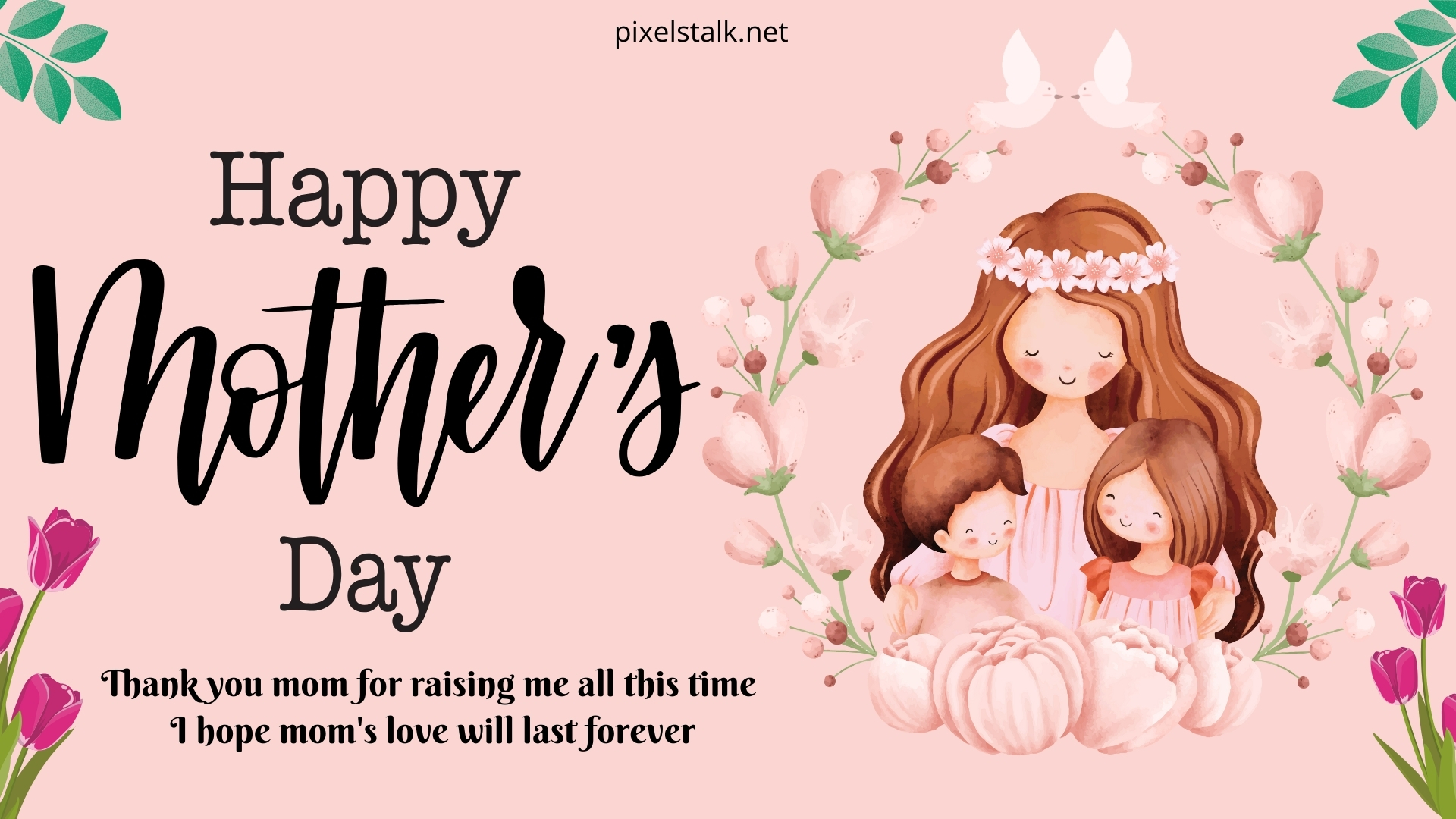 Happy Mother's Day 2024 Desktop Wallpaper