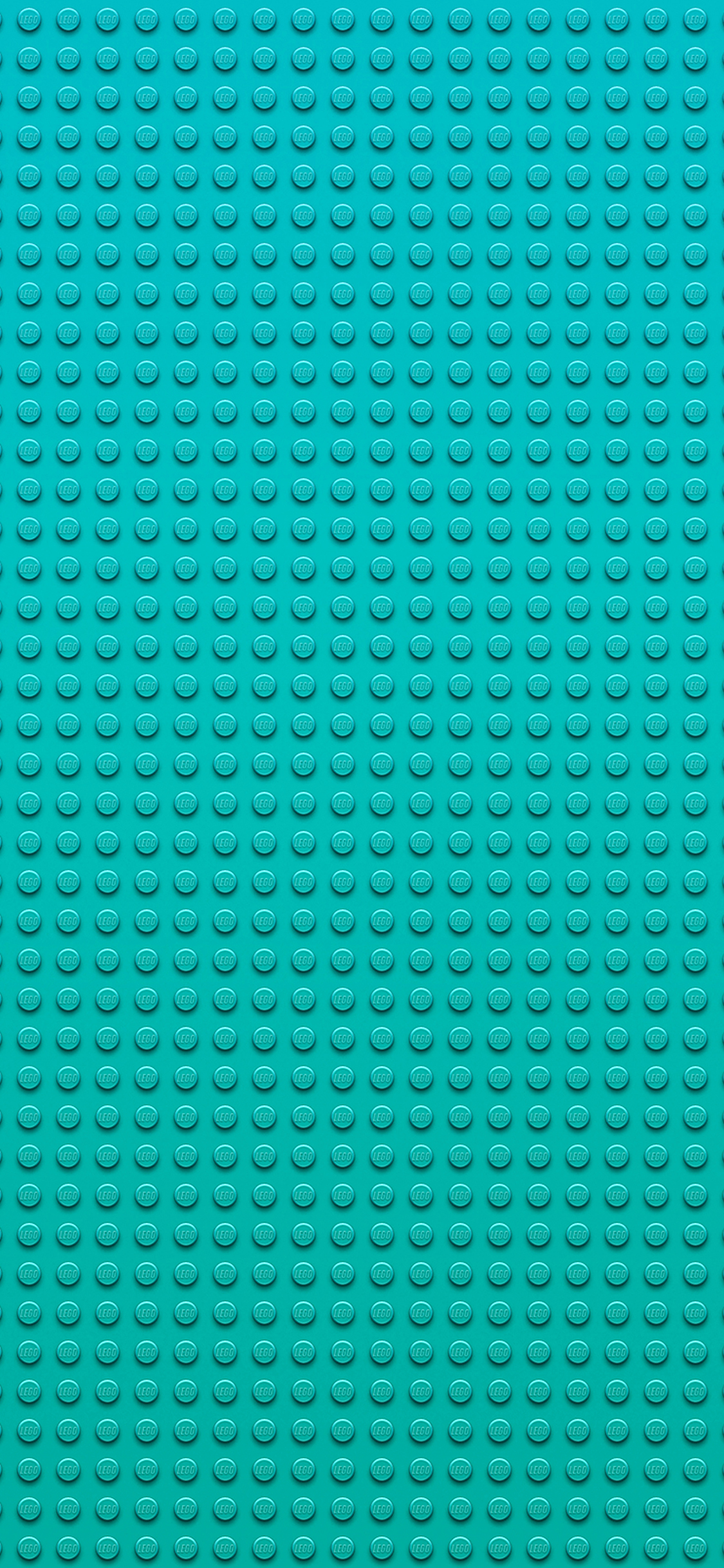 Lego Toy Blue Block Pattern Wallpaper