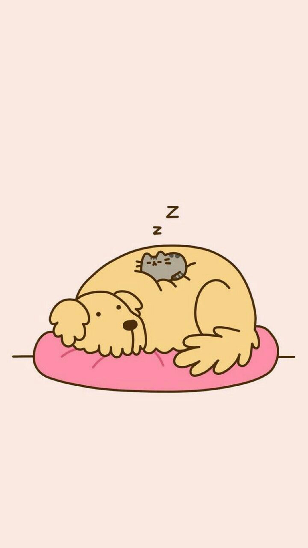 Cute Pusheen Background Free download