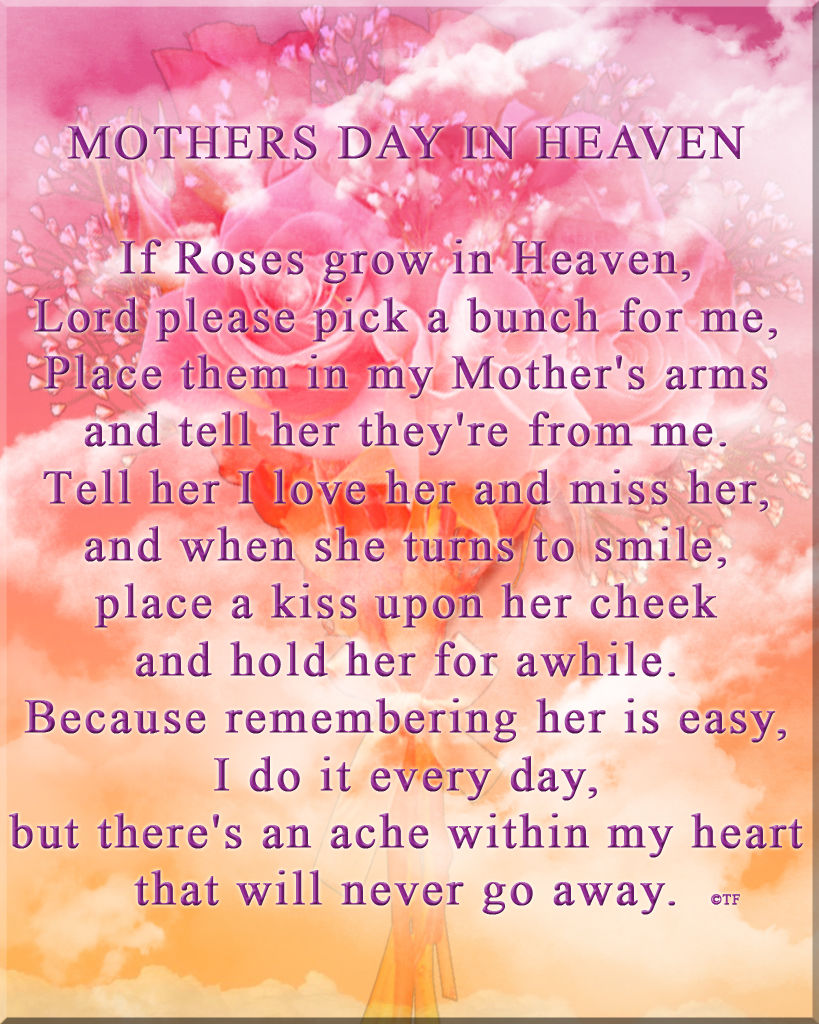 Mothers Day In Heaven Picture, Photo