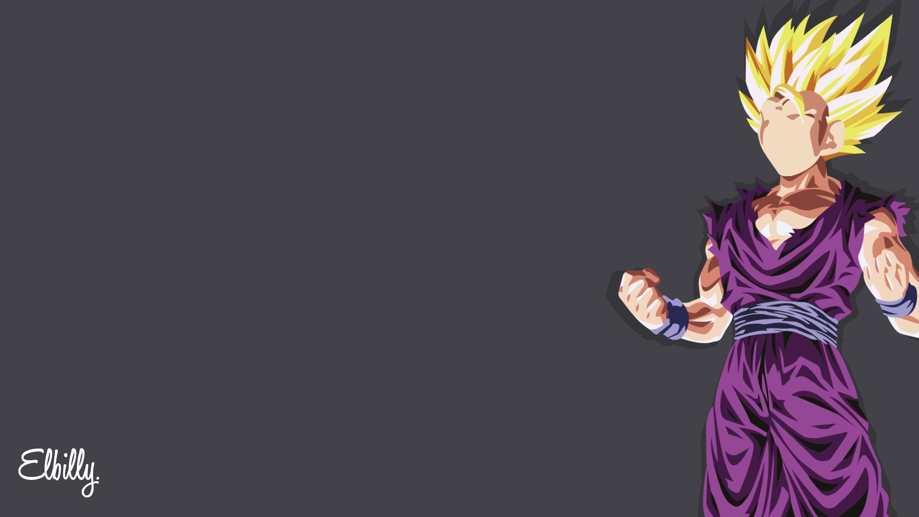 Gohan Ssj2 4K Wallpaper