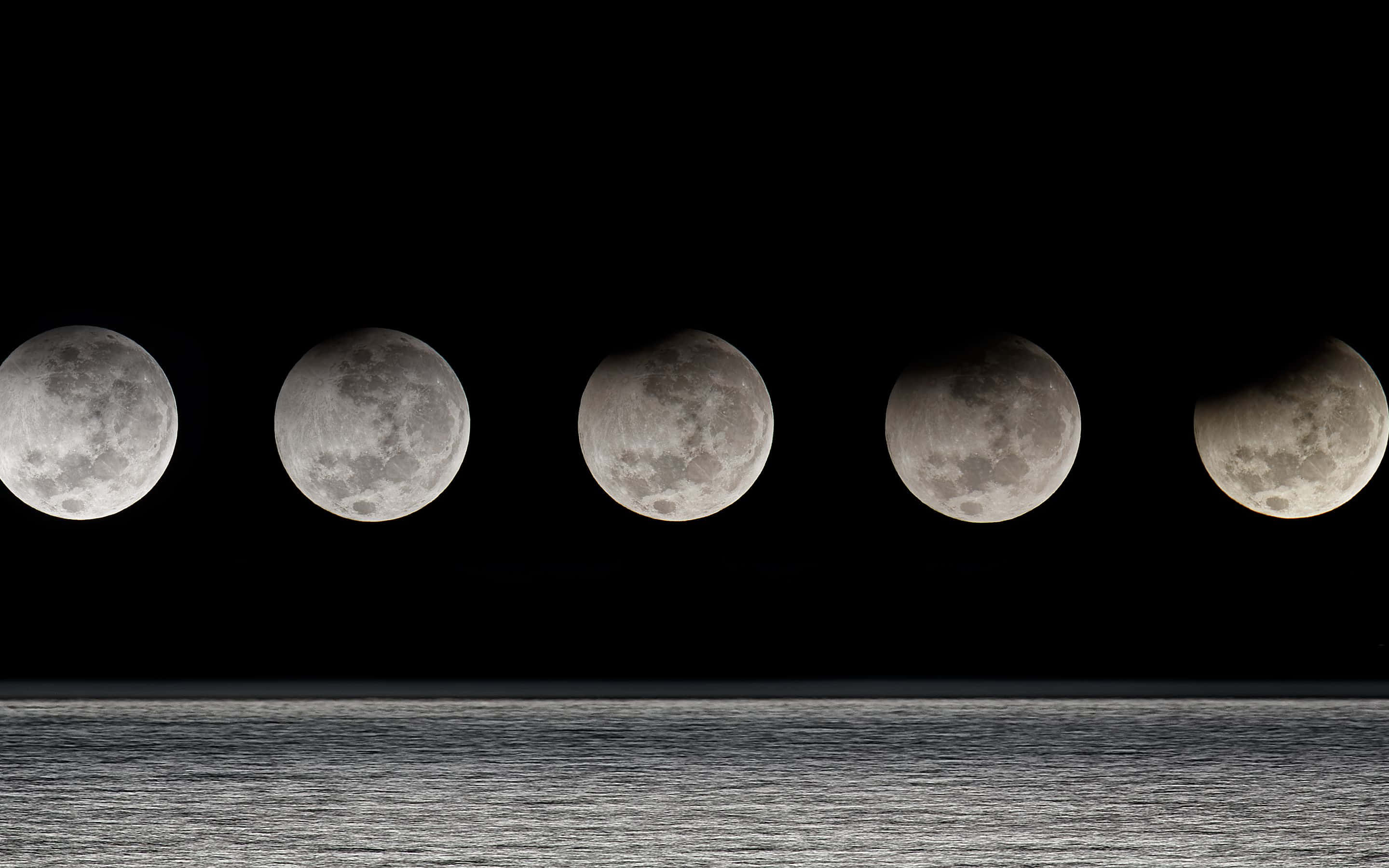 Download Stunning Moon Phases Wallpaper