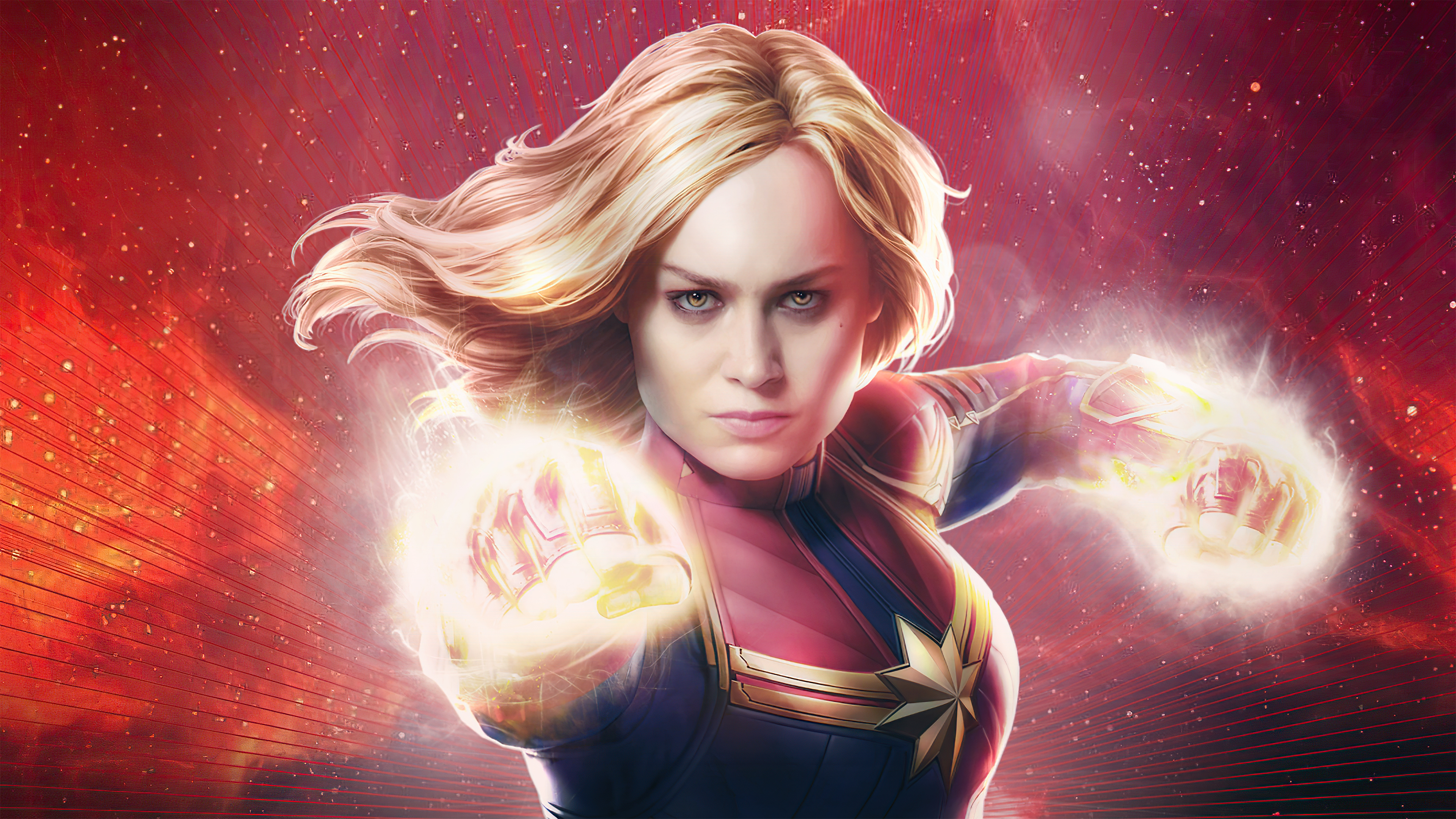 Download Brie Larson Movie Captain Marvel 4k Ultra HD Wallpaper